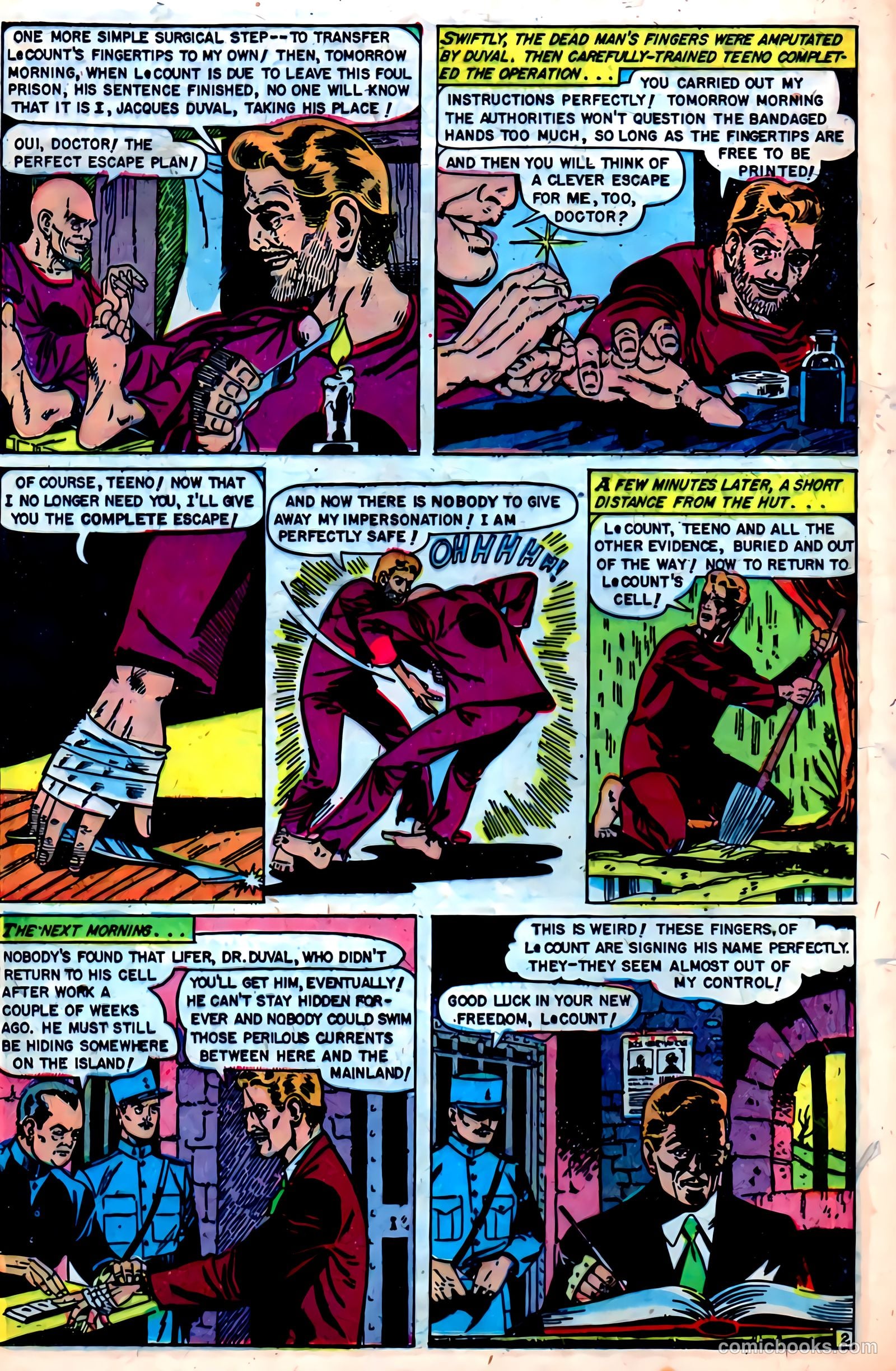 Web of Mystery #8 (1952) — page 12 of 35