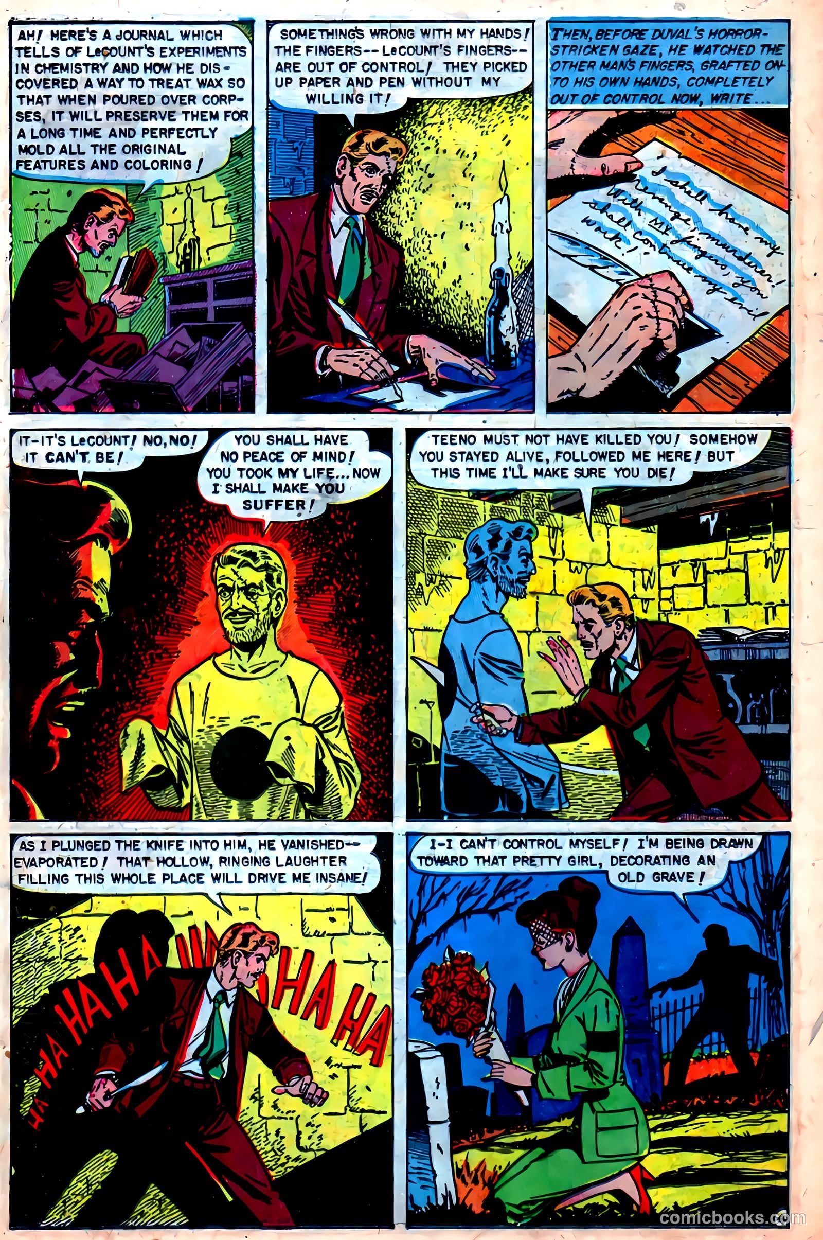 Web of Mystery #8 (1952) — page 14 of 35