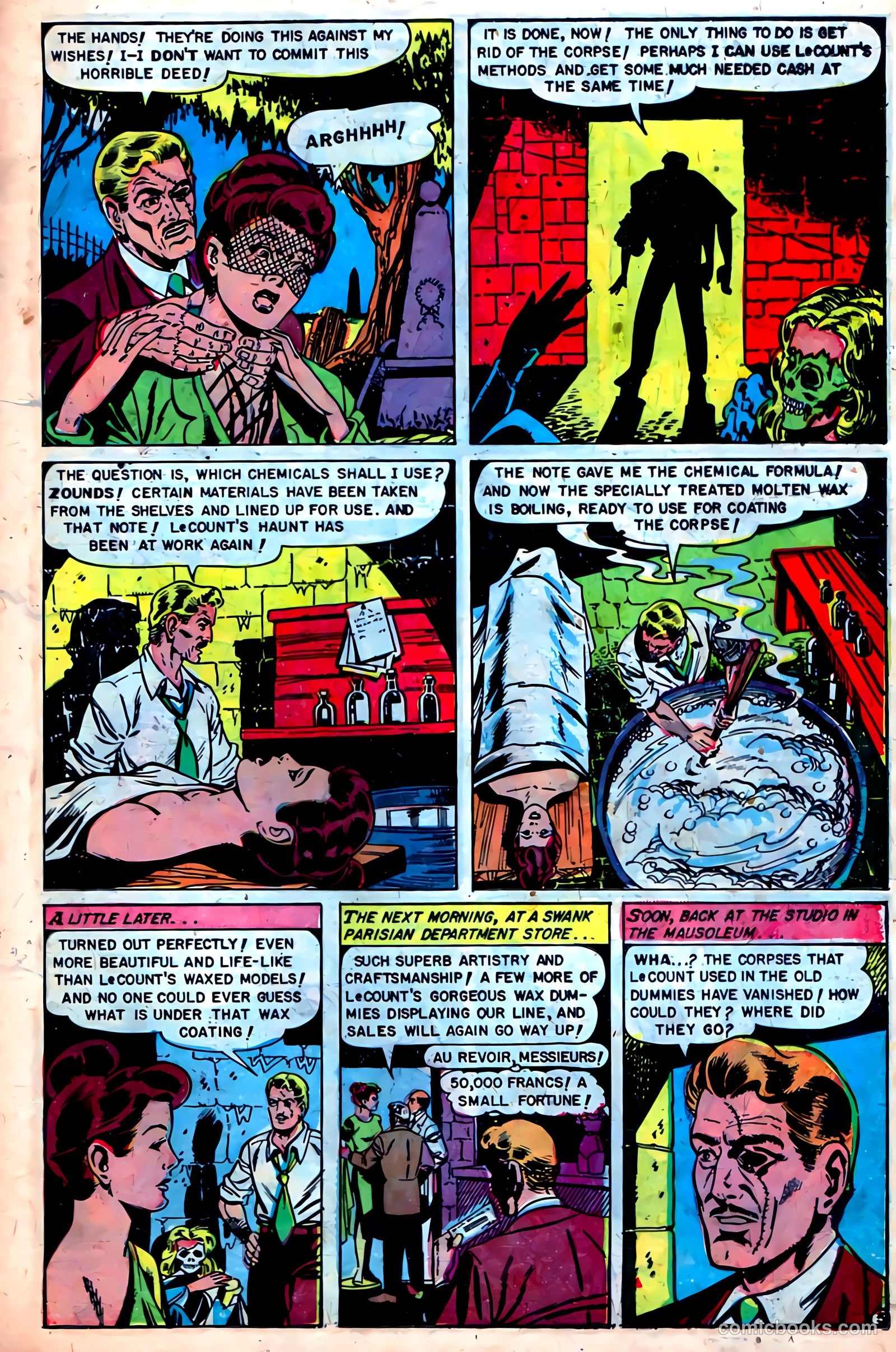 Web of Mystery #8 (1952) — page 15 of 35