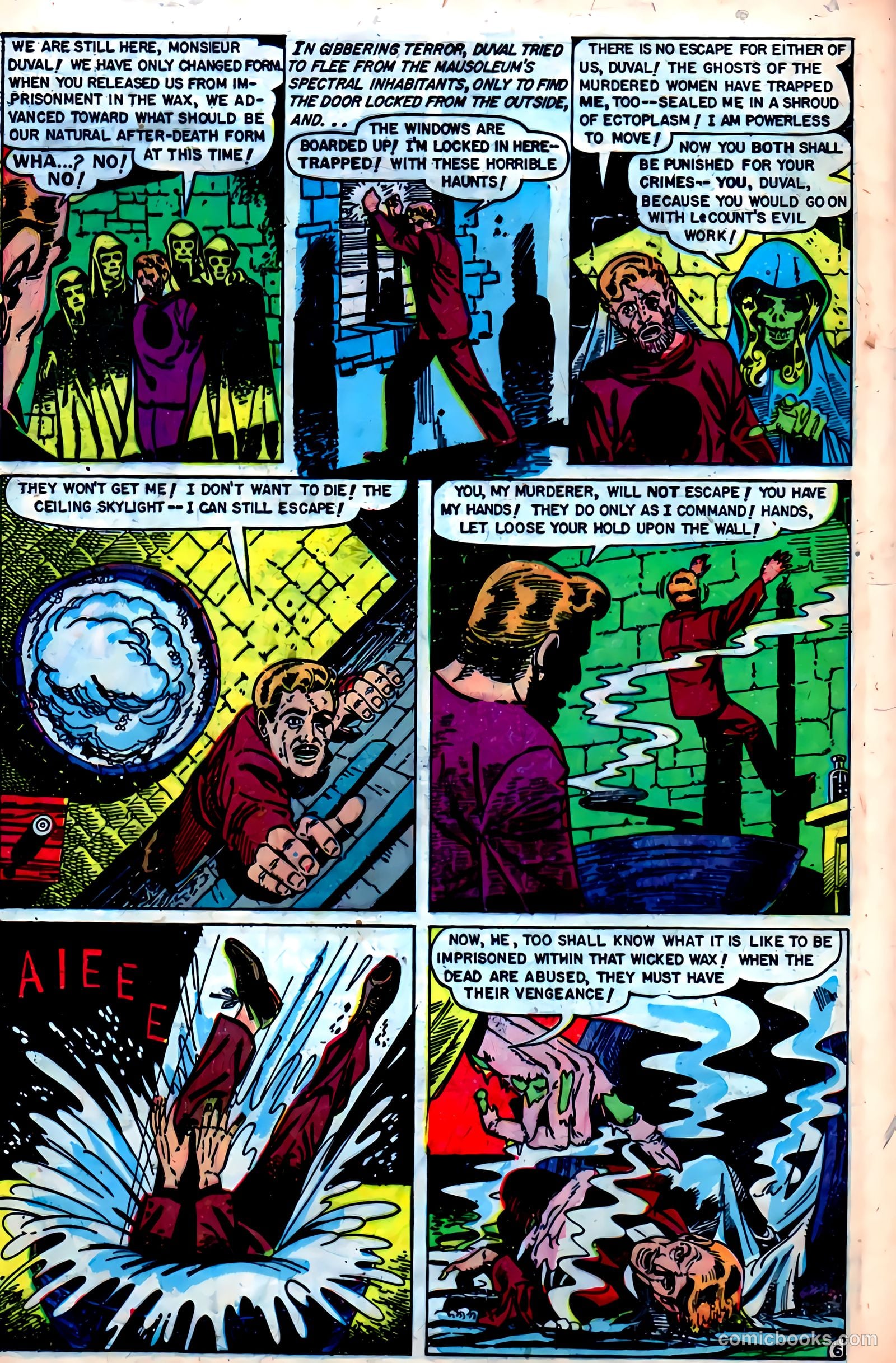 Web of Mystery #8 (1952) — page 16 of 35