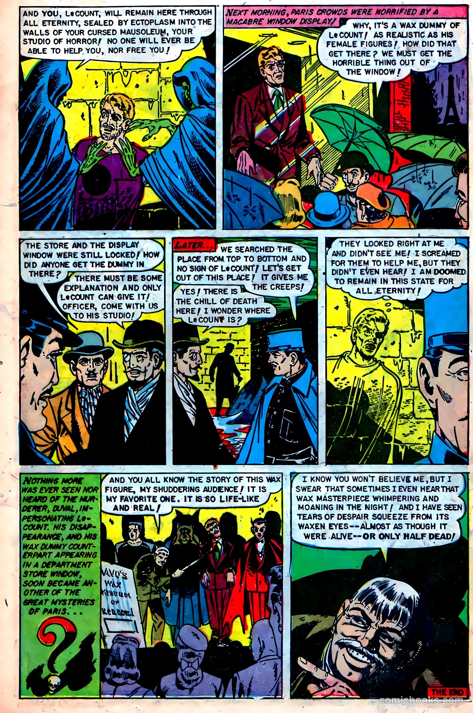 Web of Mystery #8 (1952) — page 17 of 35