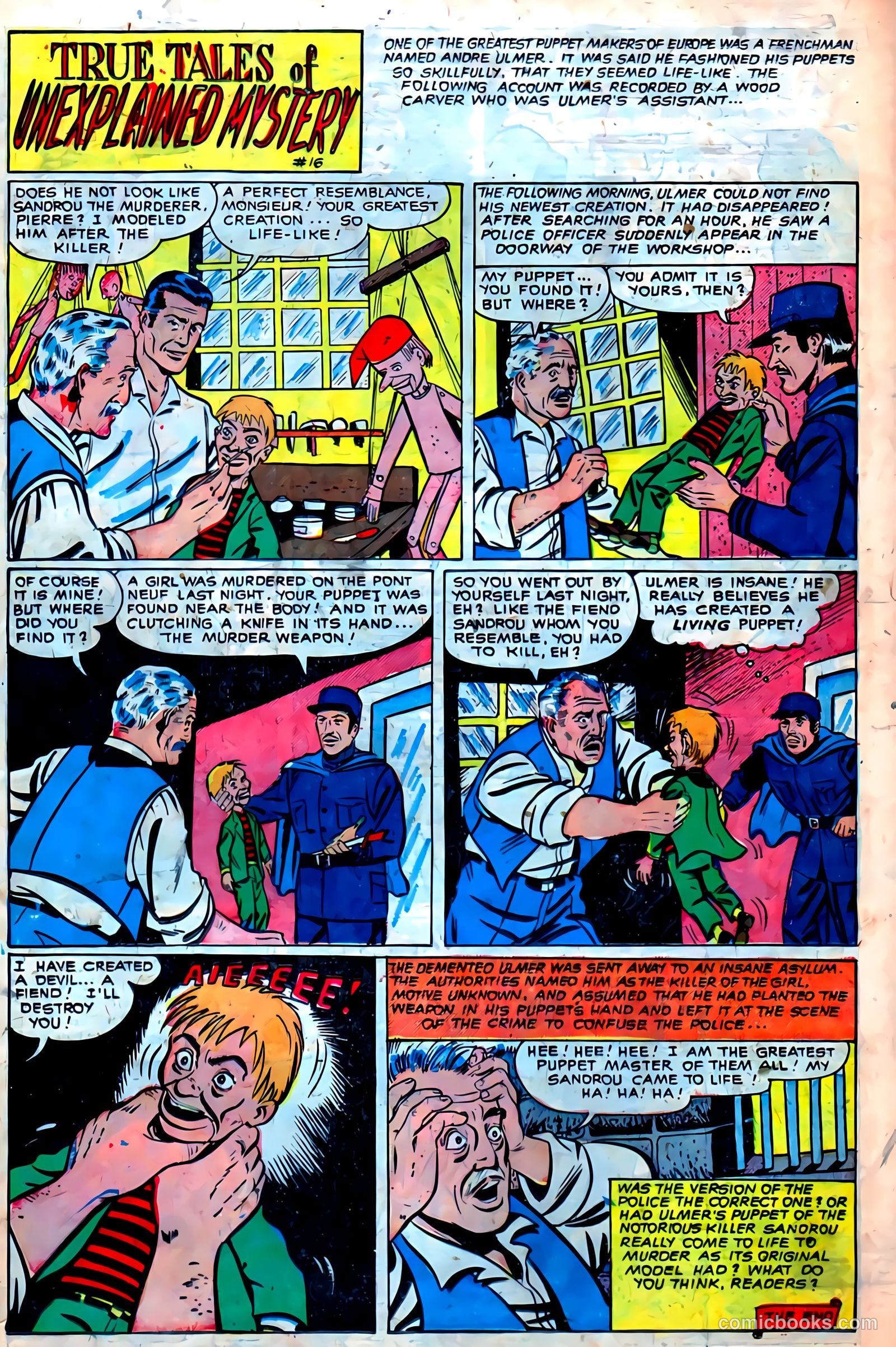 Web of Mystery #8 (1952) — page 18 of 35