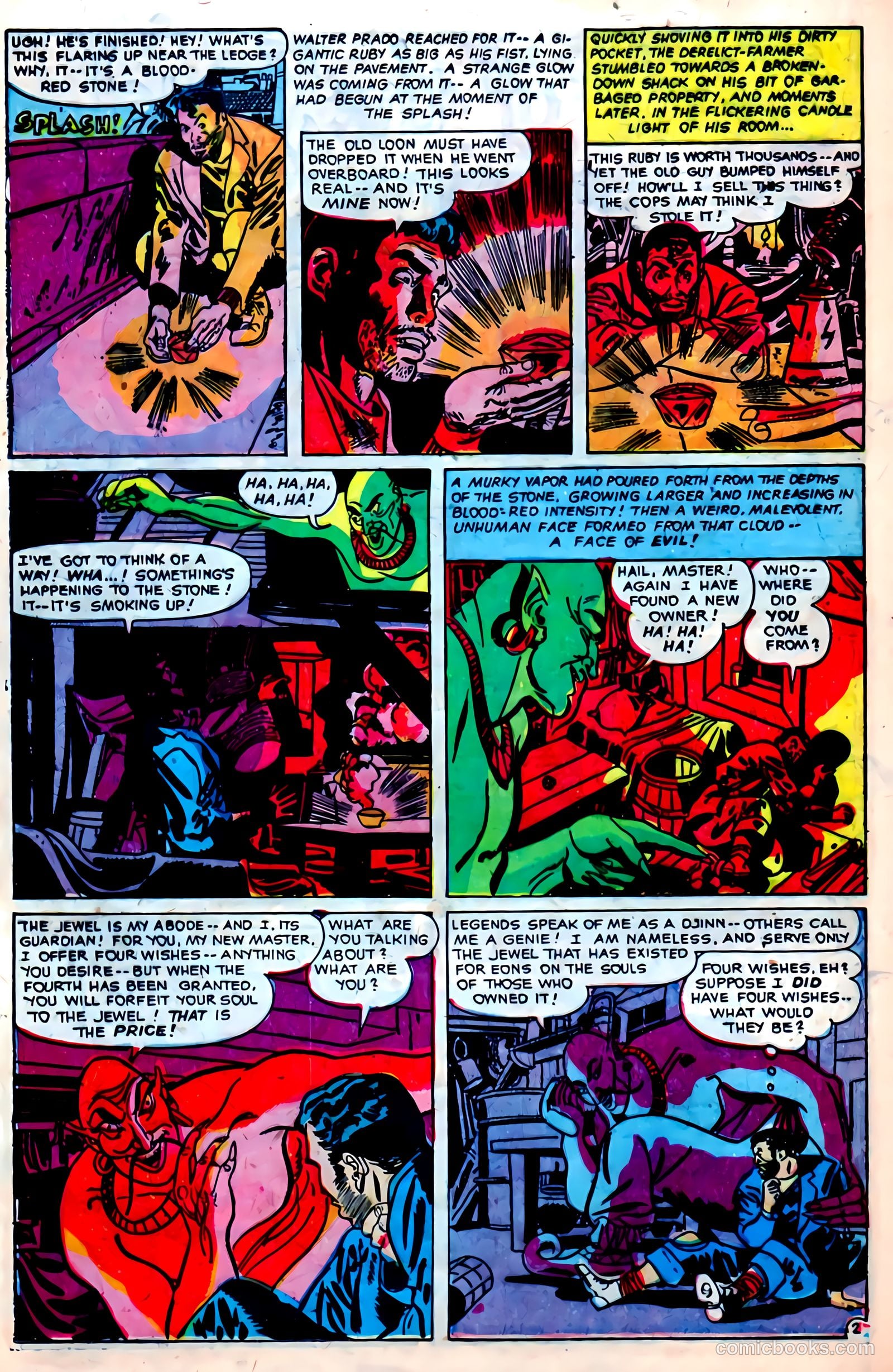 Web of Mystery #8 (1952) — page 20 of 35