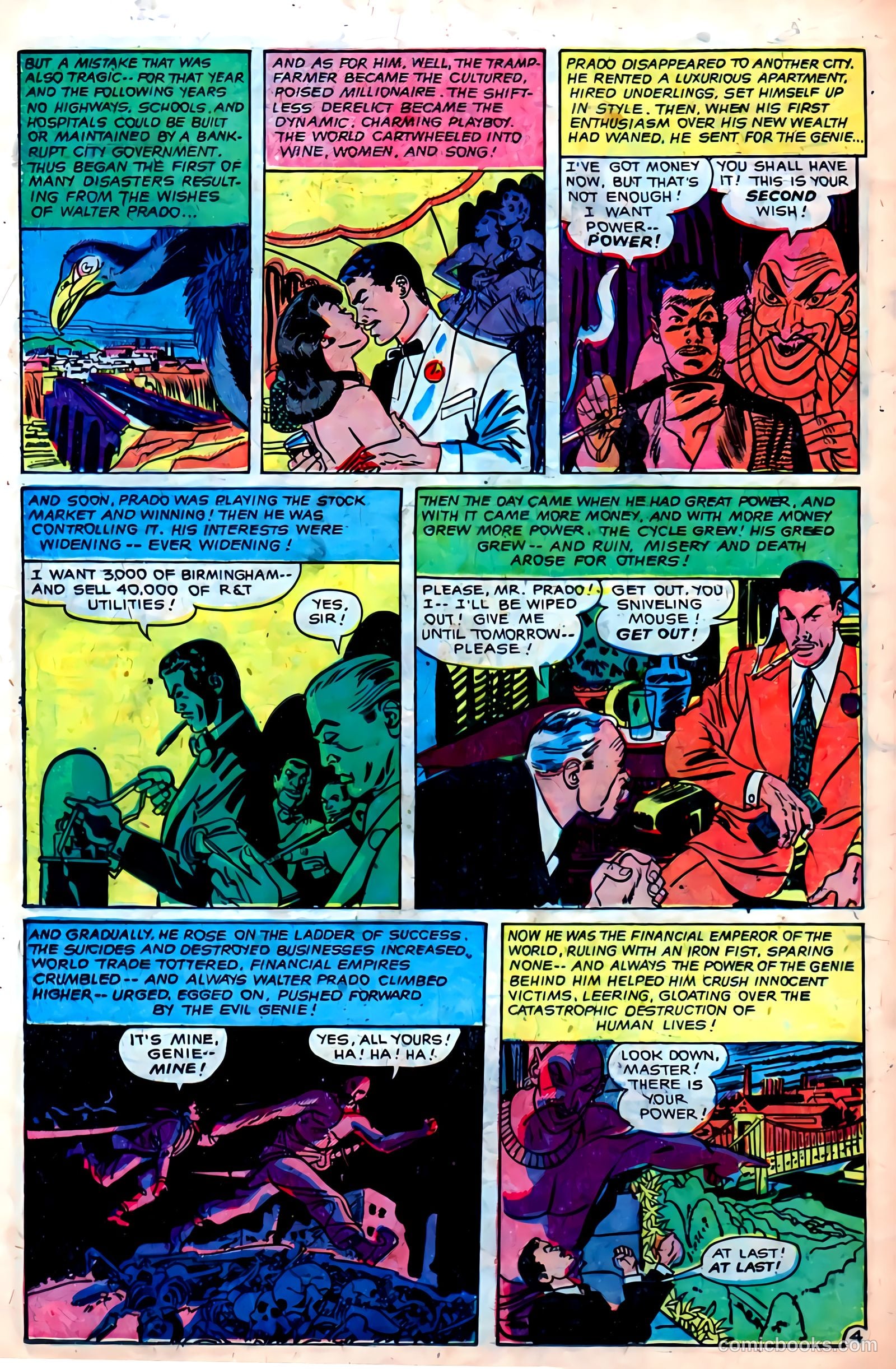 Web of Mystery #8 (1952) — page 22 of 35