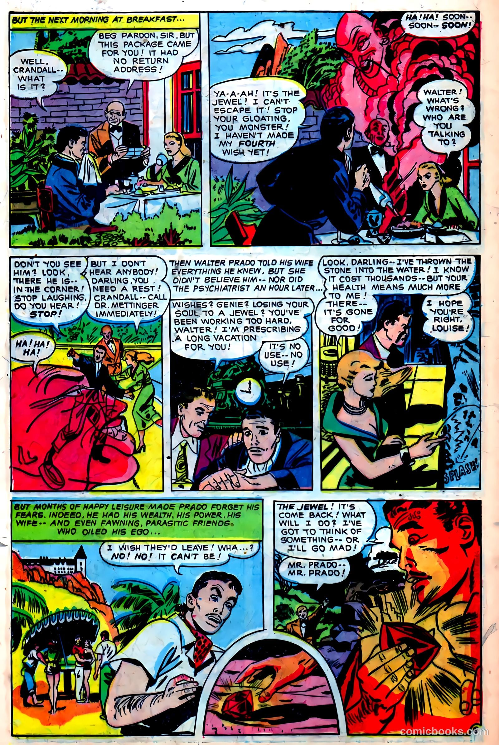Web of Mystery #8 (1952) — page 24 of 35