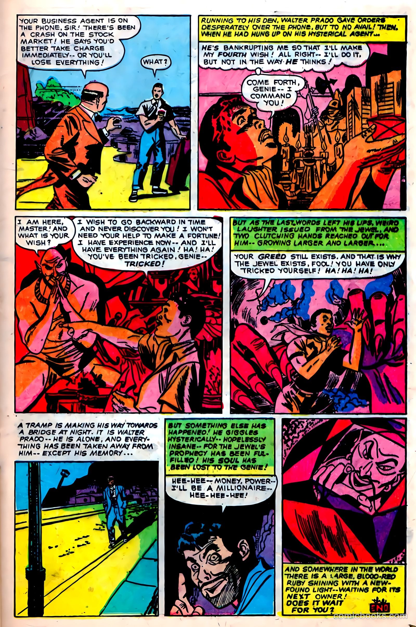 Web of Mystery #8 (1952) — page 25 of 35