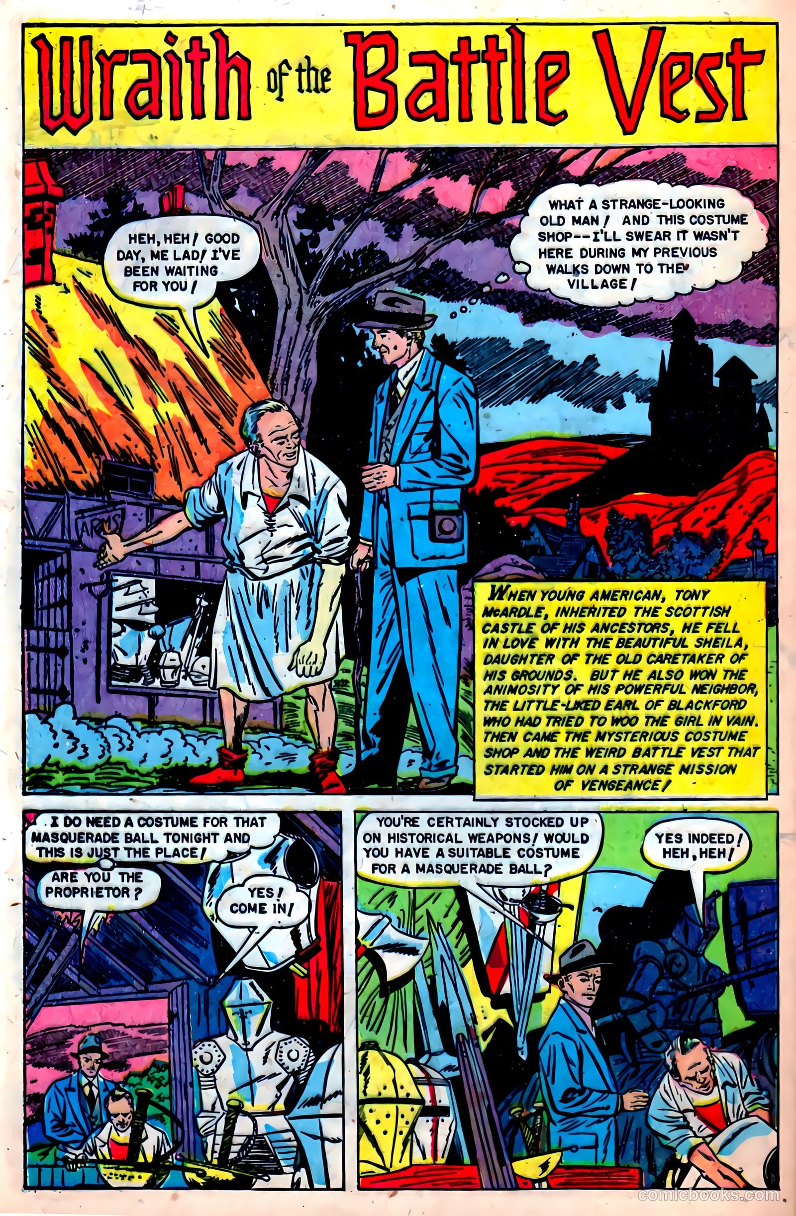 Web of Mystery #8 (1952) — page 28 of 35