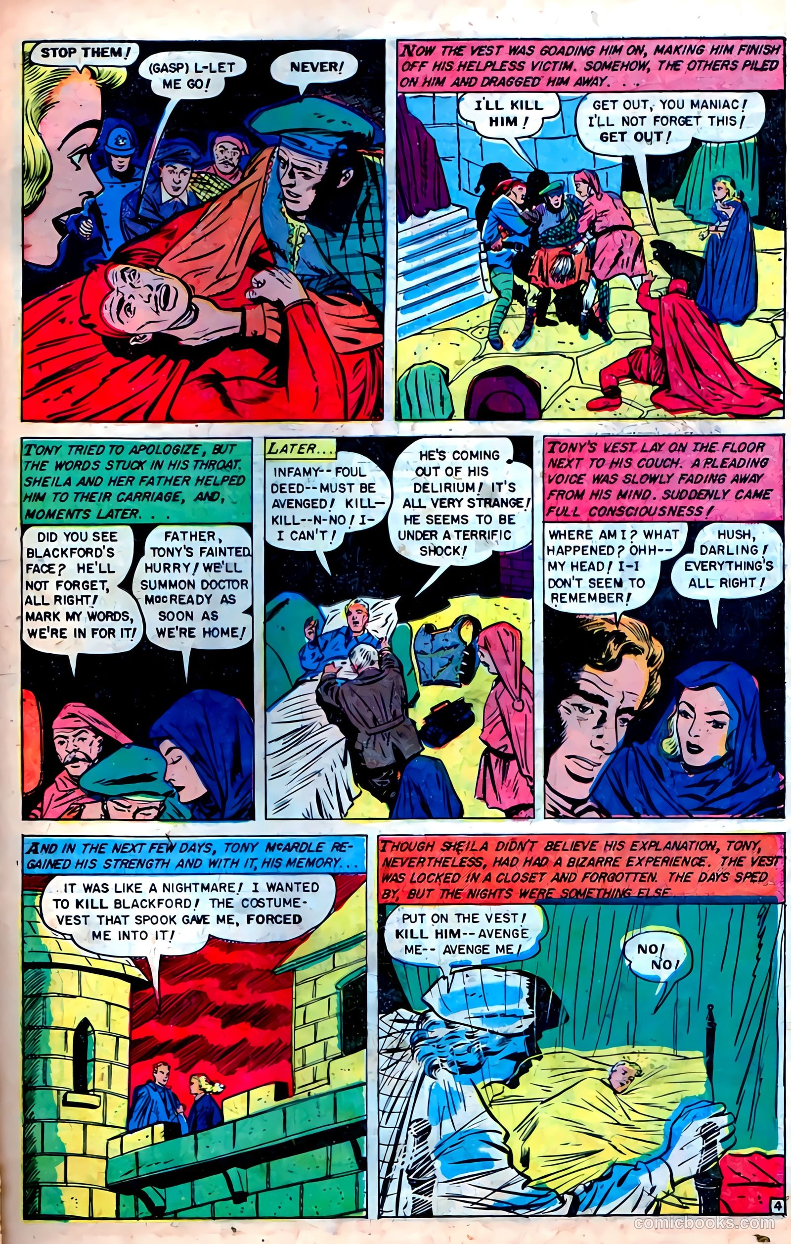 Web of Mystery #8 (1952) — page 31 of 35