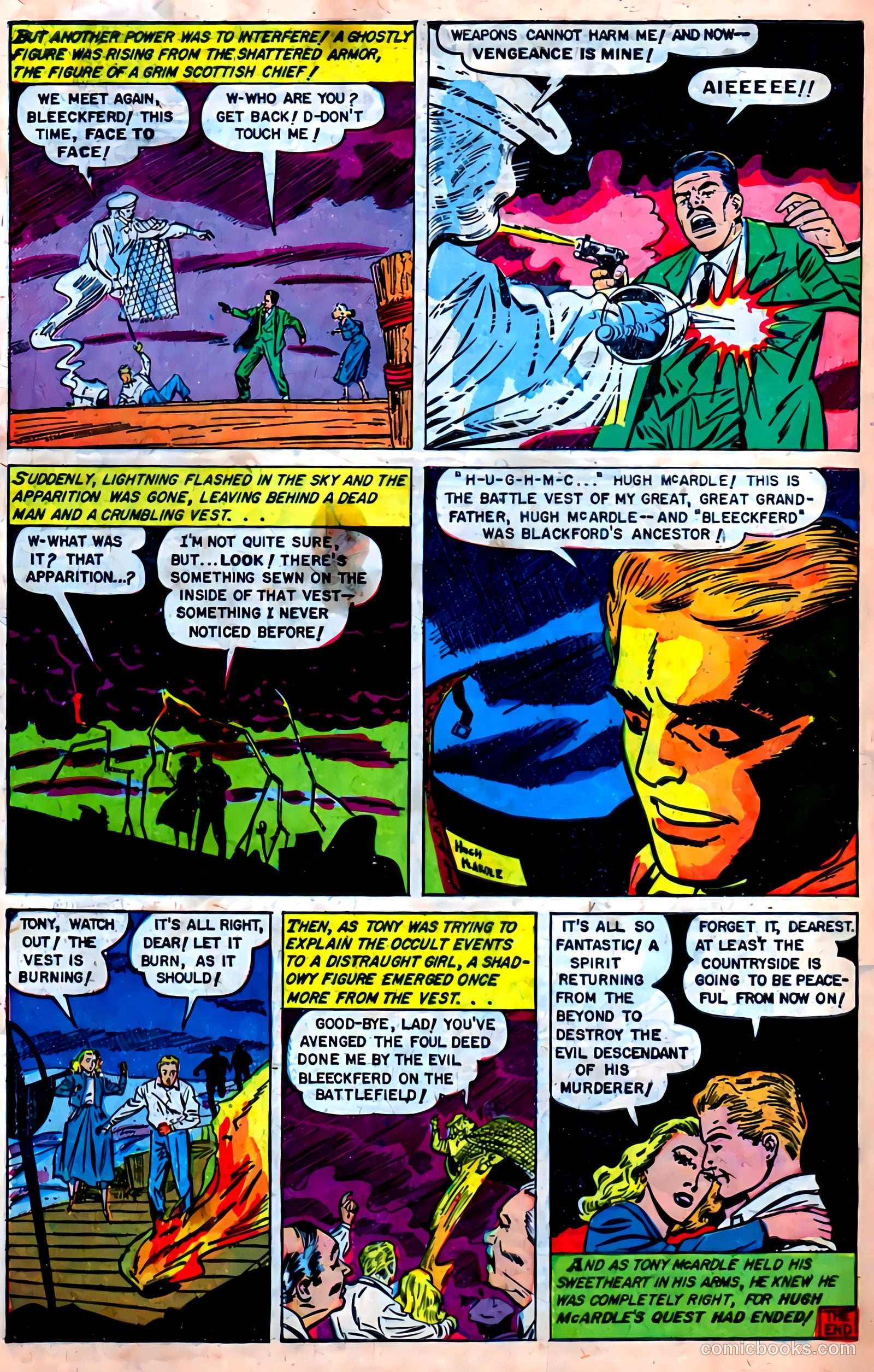 Web of Mystery #8 (1952) — page 34 of 35