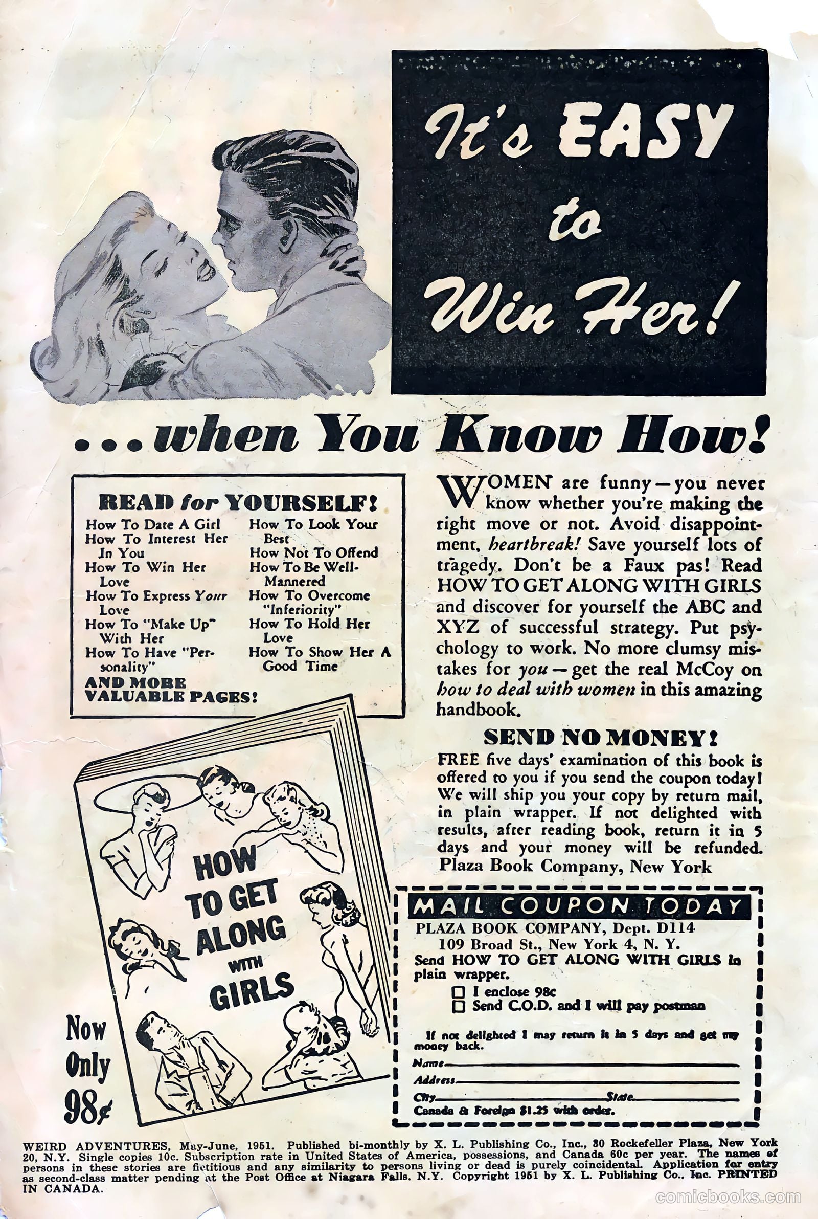Weird Adventures #1 (1951) — page 2