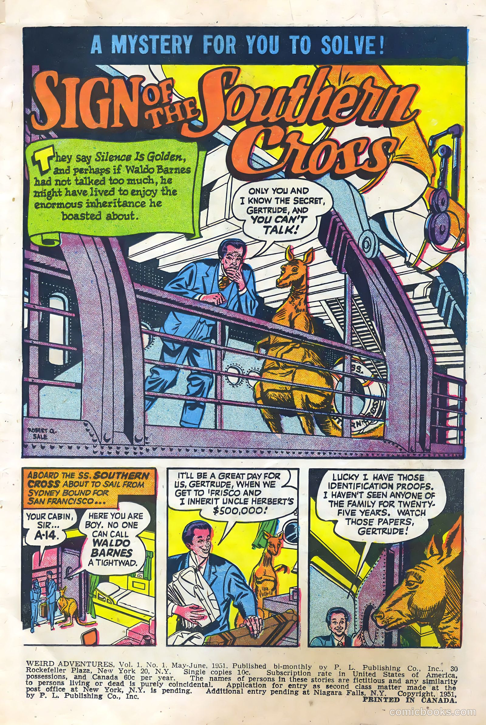 Weird Adventures #1 (1951) — page 3