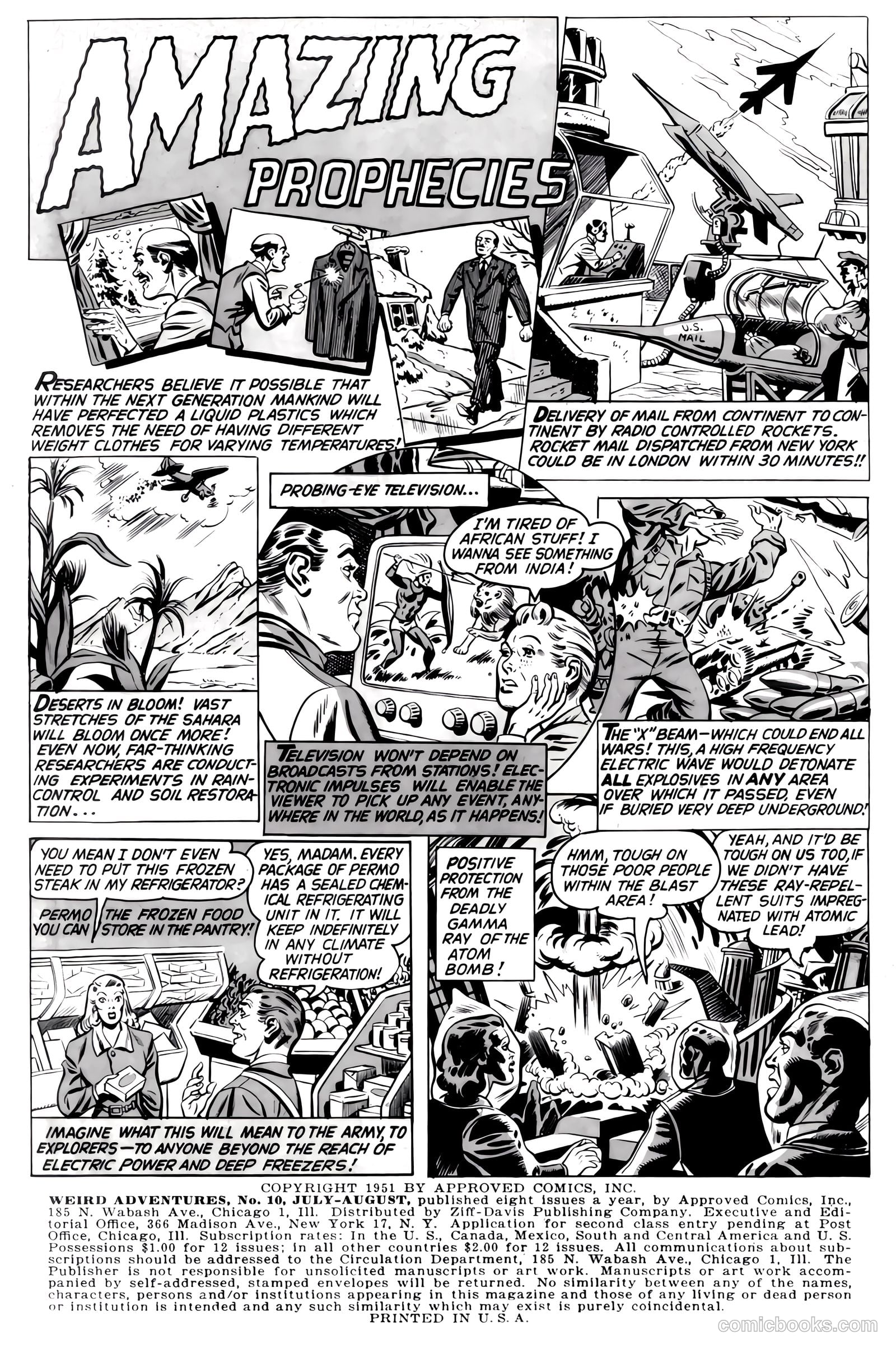 Weird Adventures #10 (1951) — page 3