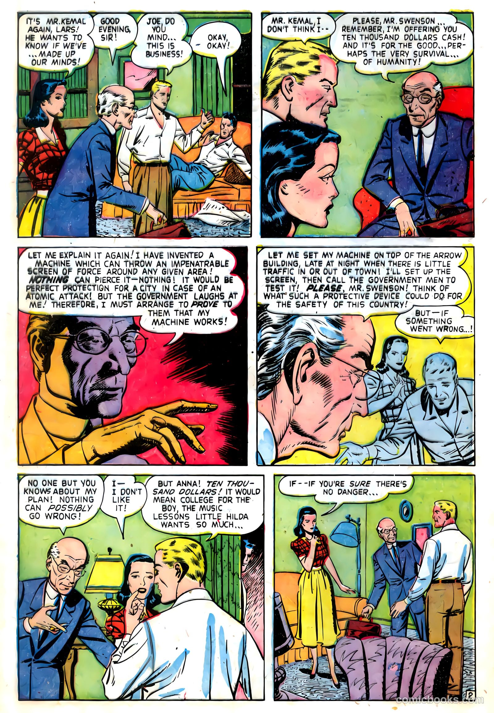 Weird Adventures #10 (1951) — page 5