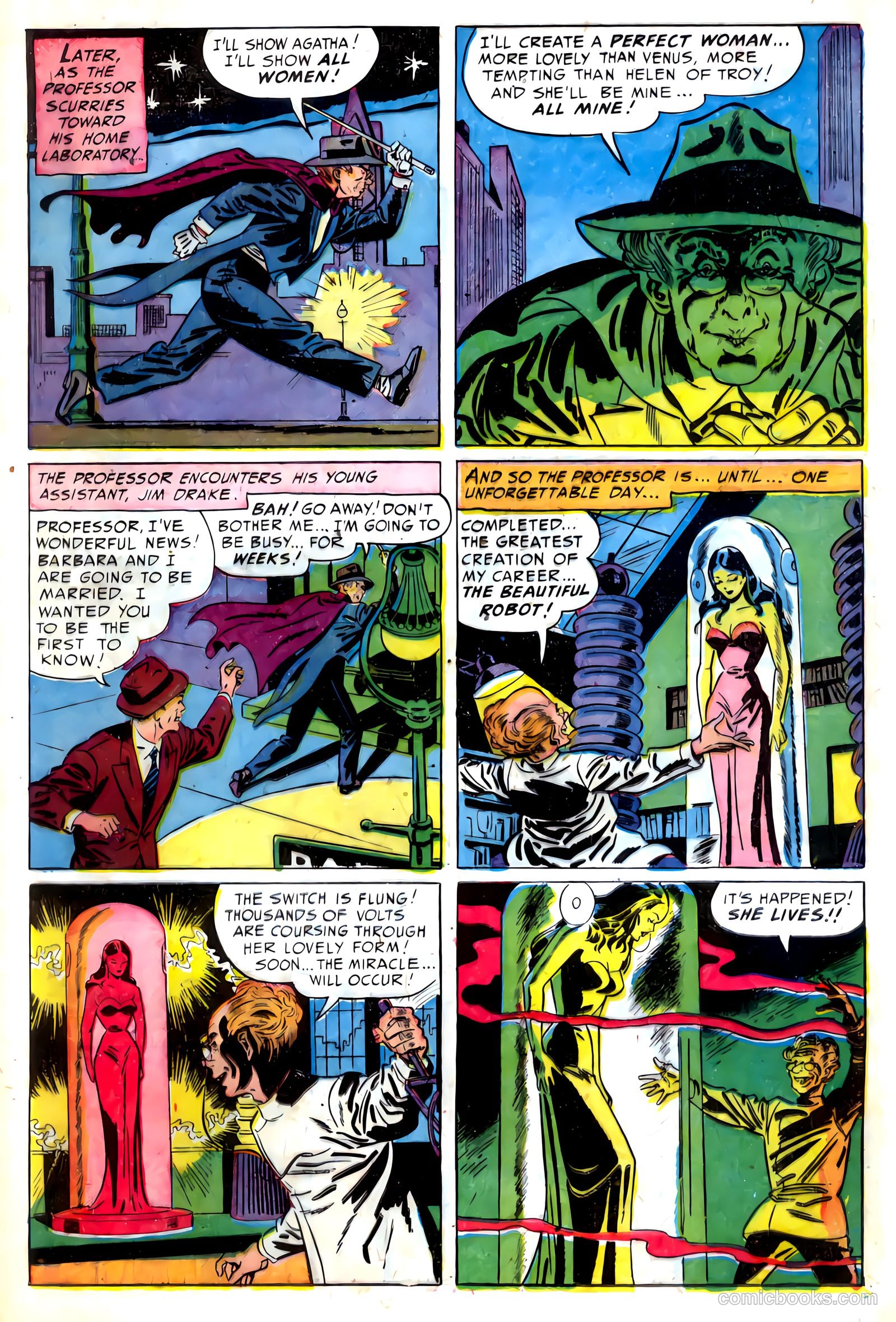 Weird Adventures #10 (1951) — page 14