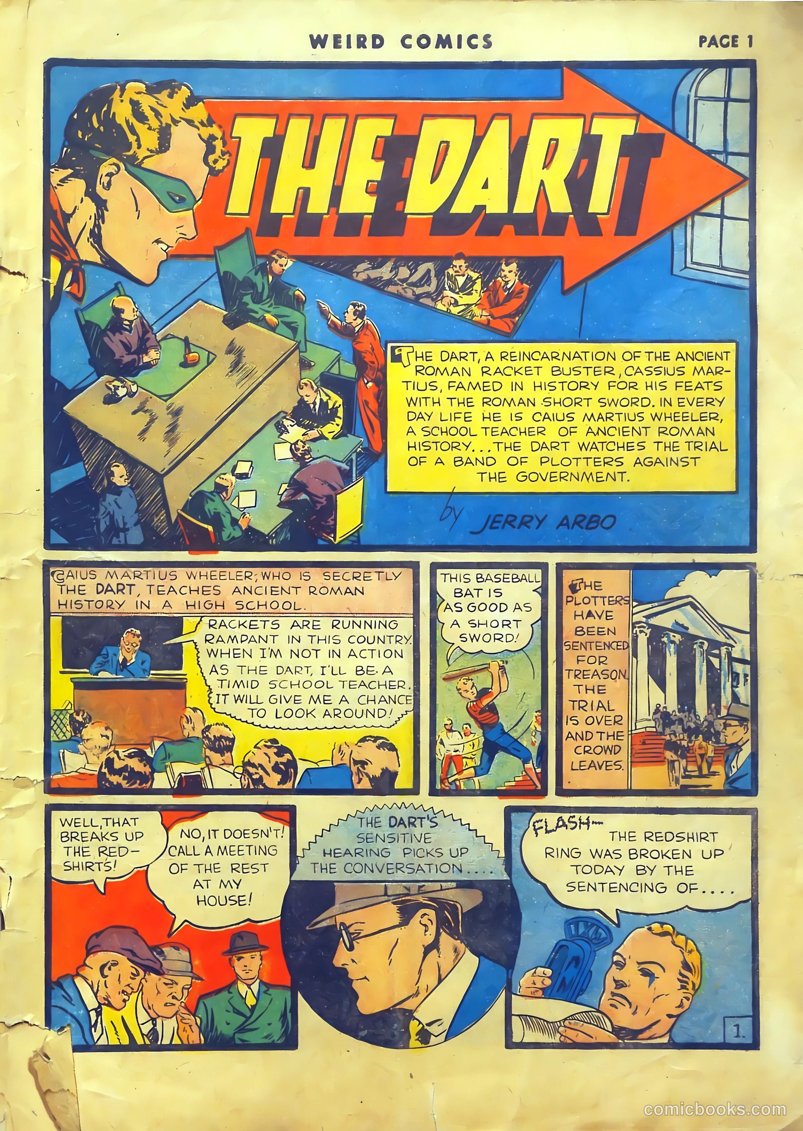 Weird Comics #6 (1940) — page 2 of 66