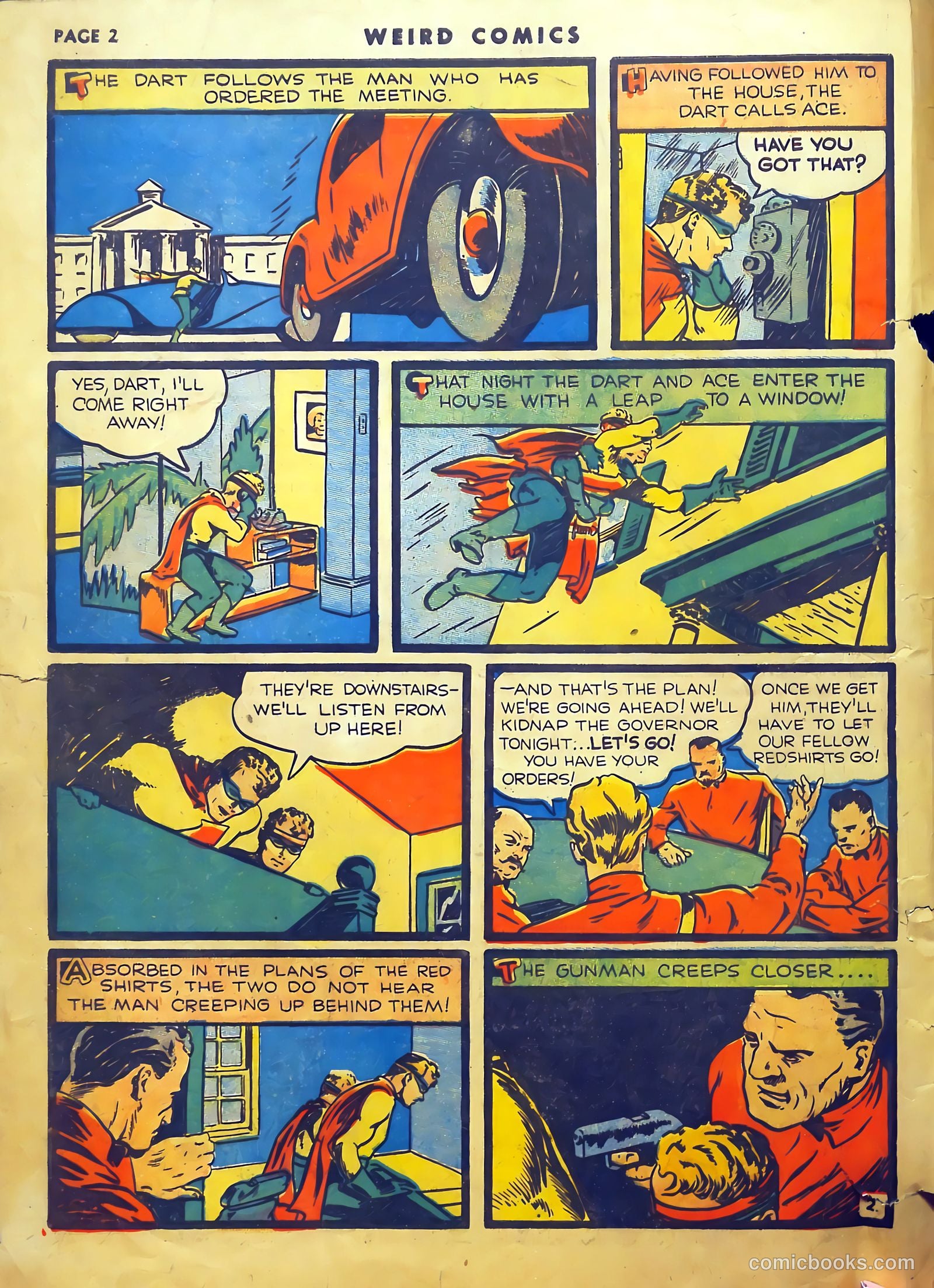 Weird Comics #6 (1940) — page 3 of 66