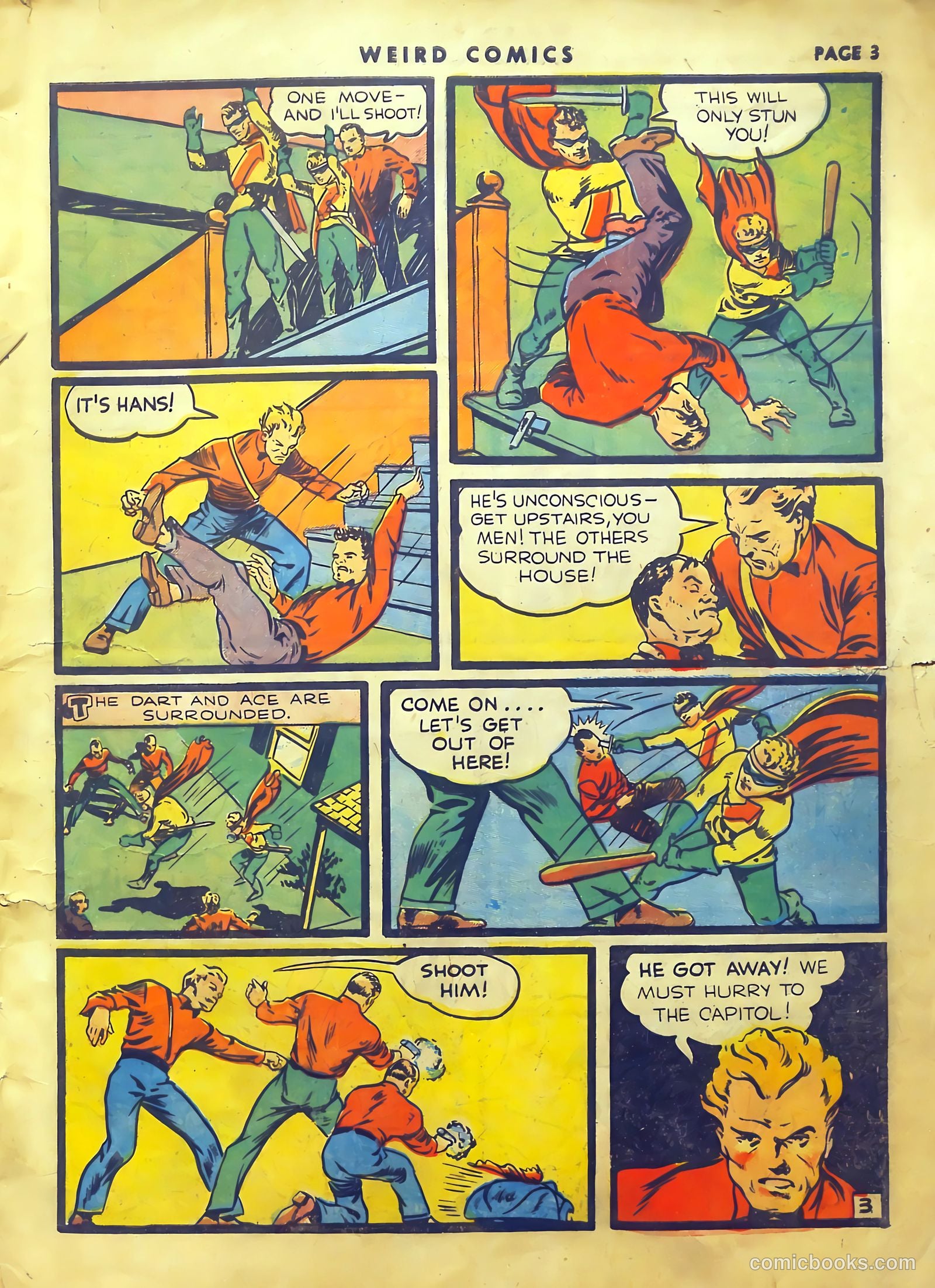 Weird Comics #6 (1940) — page 6 of 66