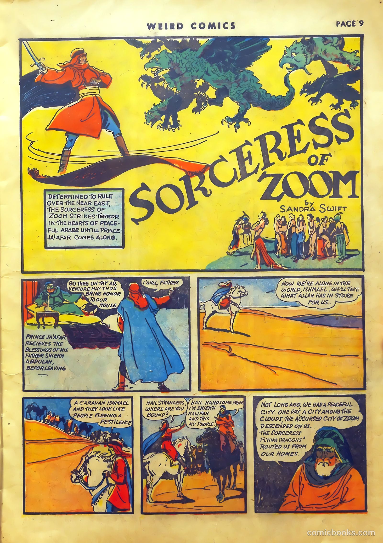 Weird Comics #6 (1940) — page 10 of 66