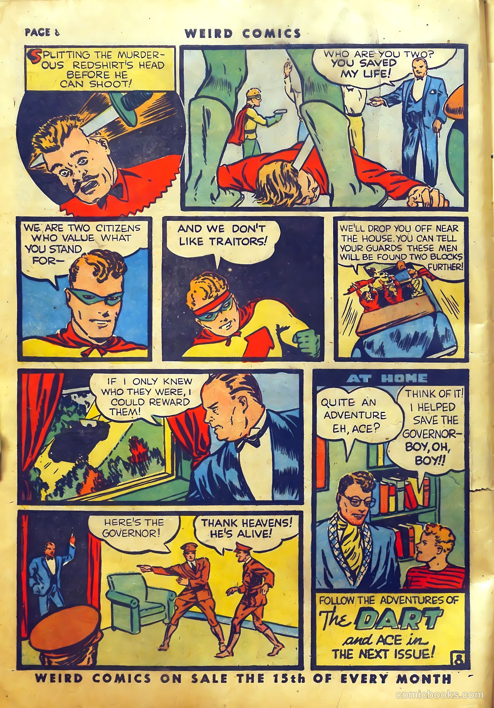 Weird Comics #6 (1940) — page 11 of 66