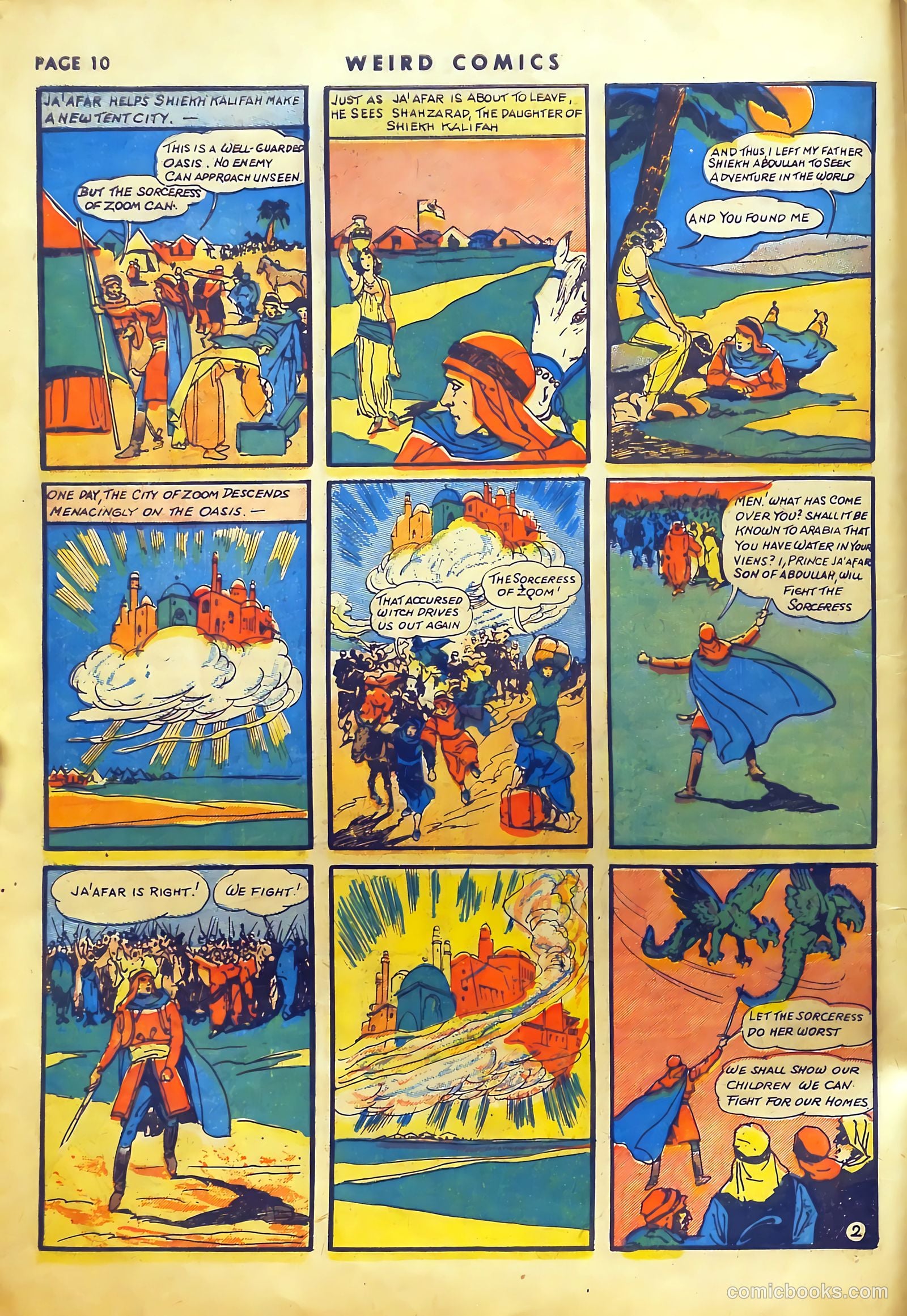 Weird Comics #6 (1940) — page 13 of 66