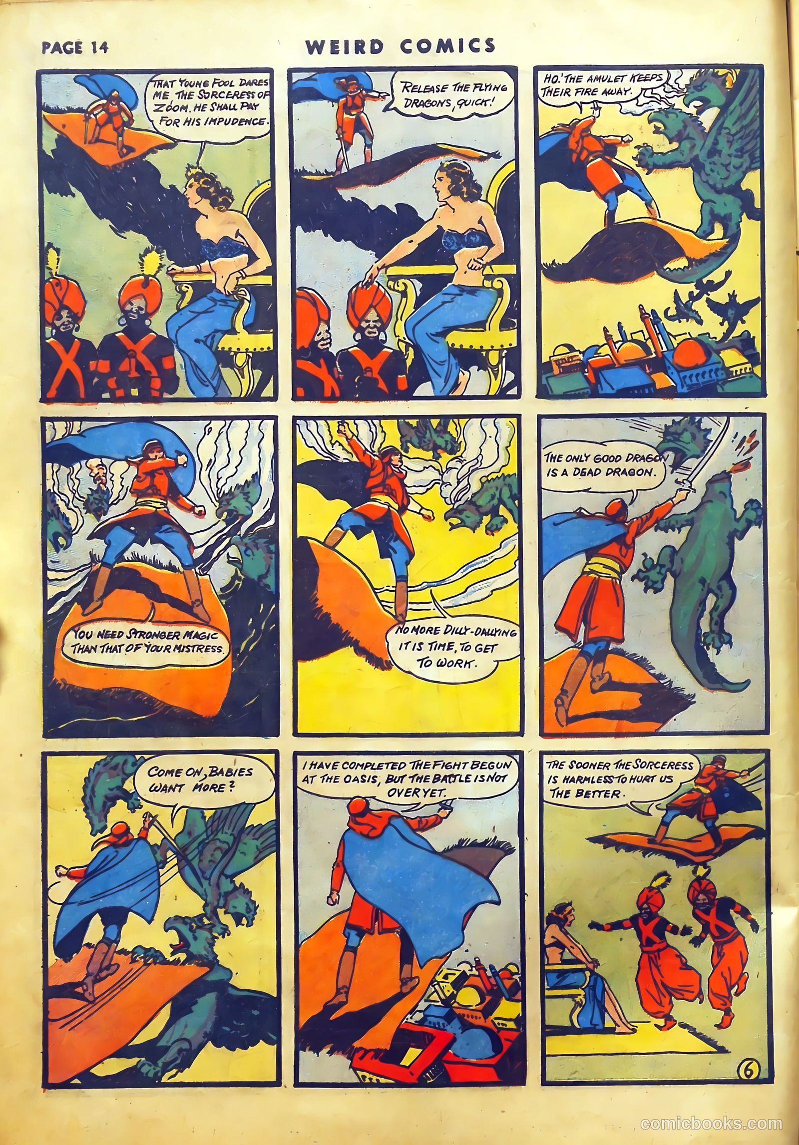 Weird Comics #6 (1940) — page 17 of 66