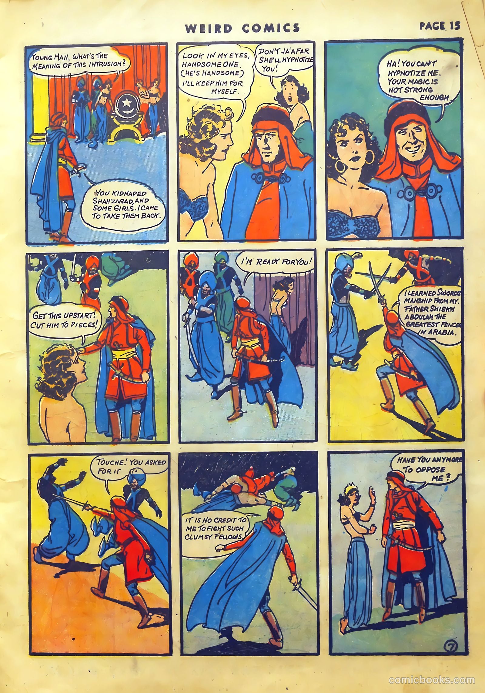 Weird Comics #6 (1940) — page 18 of 66