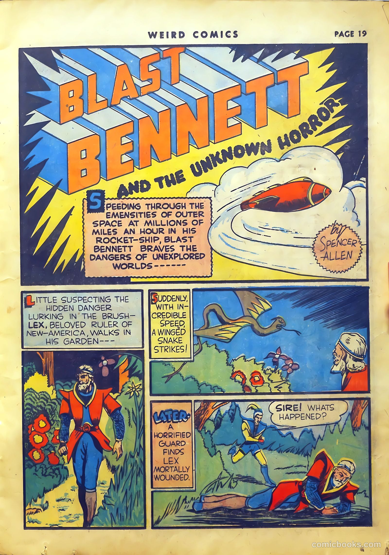 Weird Comics #6 (1940) — page 20 of 66
