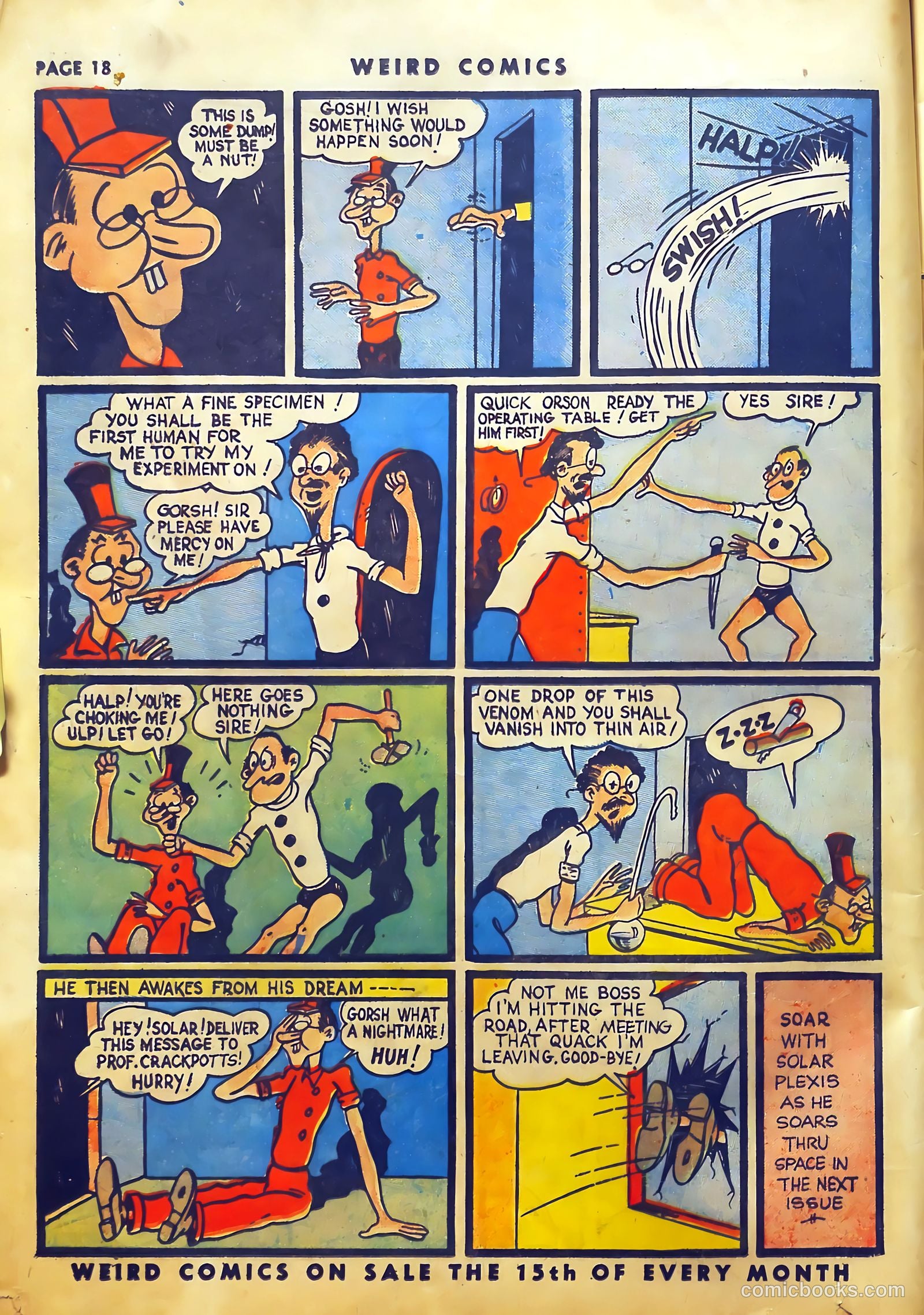 Weird Comics #6 (1940) — page 21 of 66