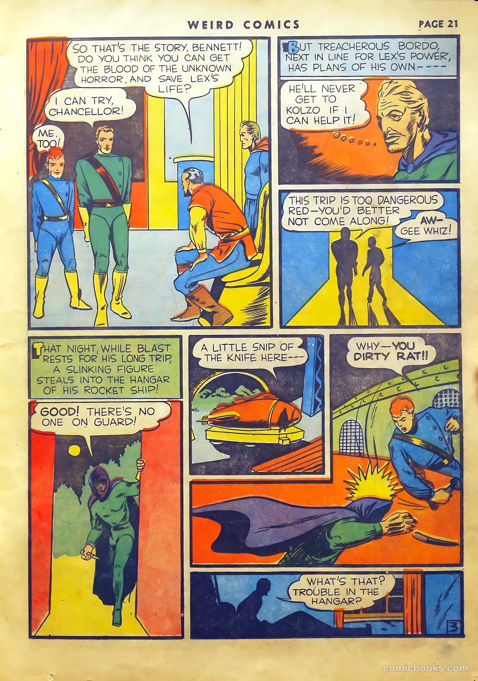 Weird Comics #6 (1940) — page 24 of 66