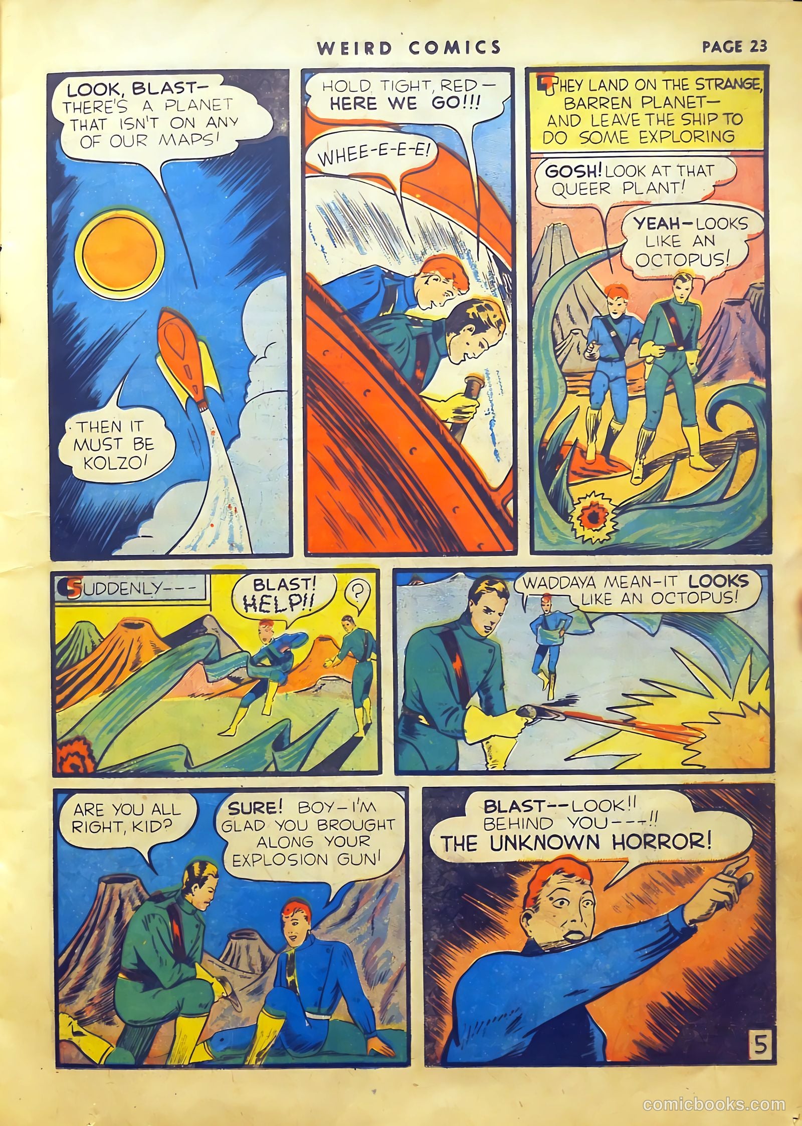 Weird Comics #6 (1940) — page 26 of 66