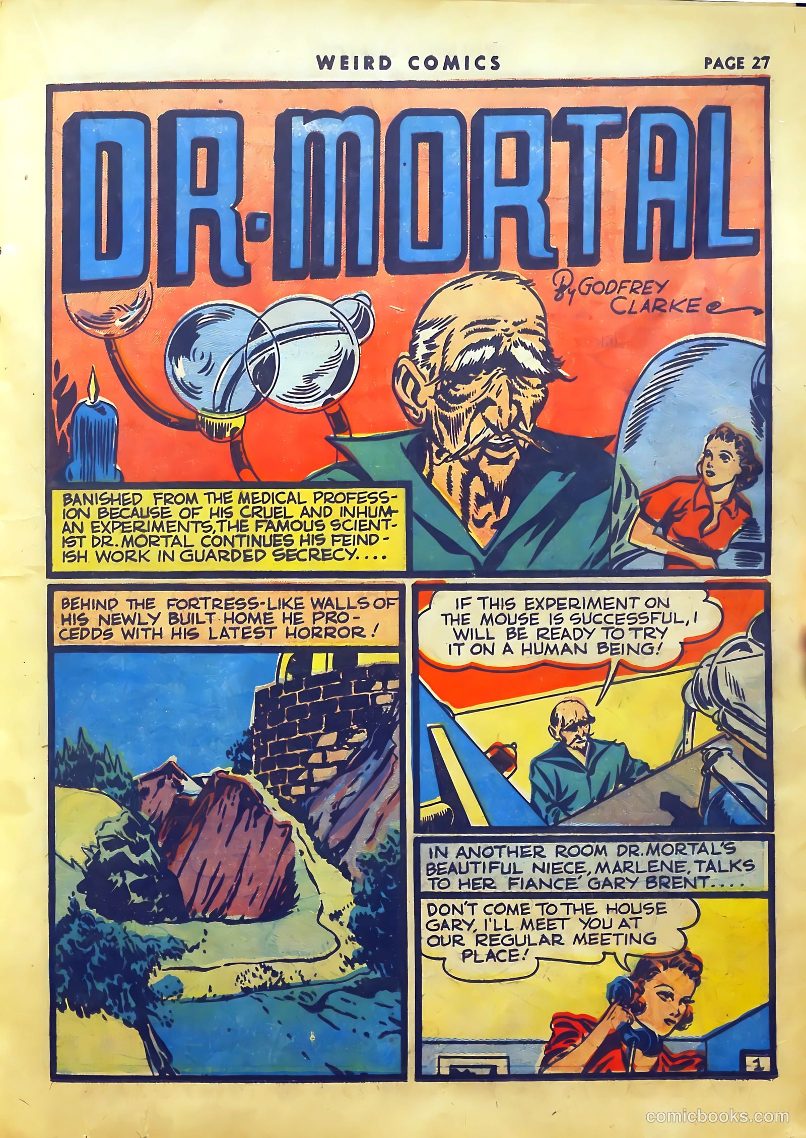 Weird Comics #6 (1940) — page 28 of 66
