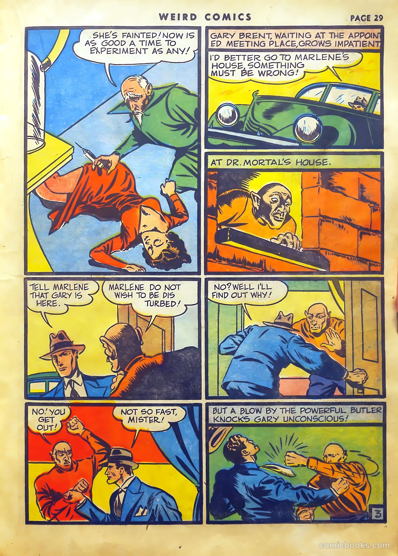 Weird Comics #6 (1940) — page 32 of 66