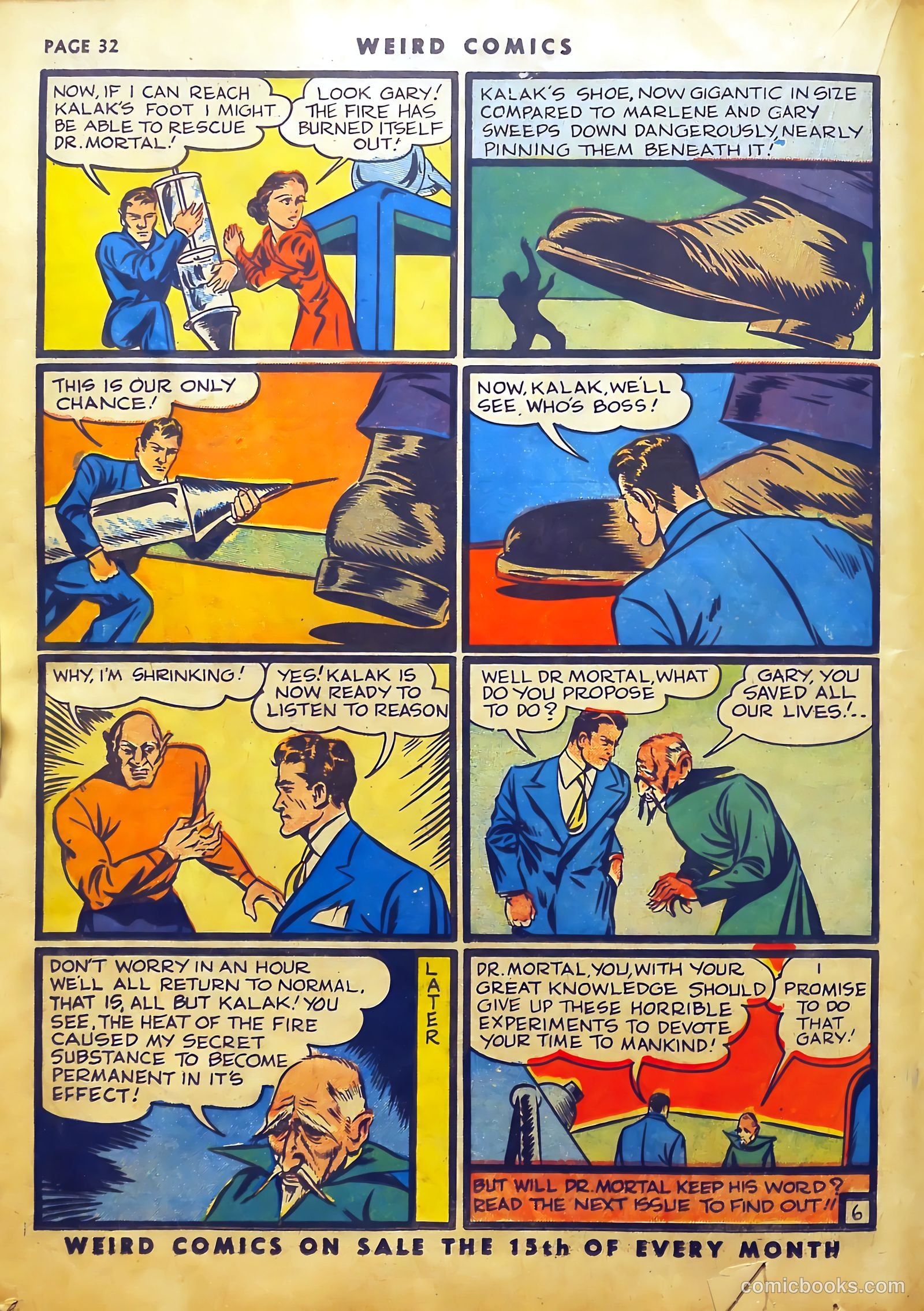 Weird Comics #6 (1940) — page 35 of 66