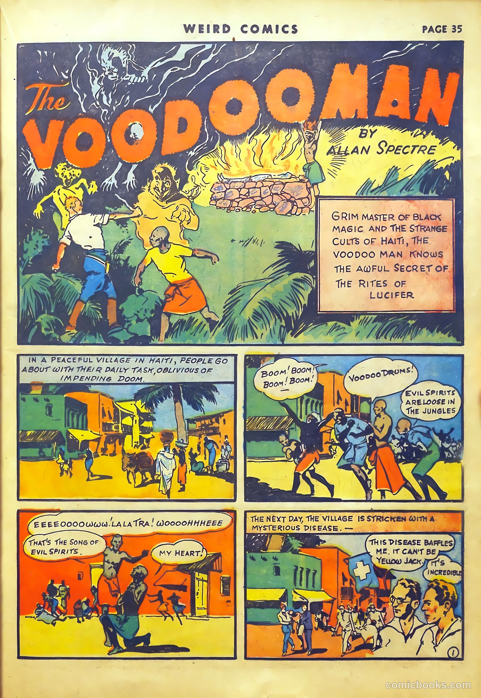 Weird Comics #6 (1940) — page 36 of 66