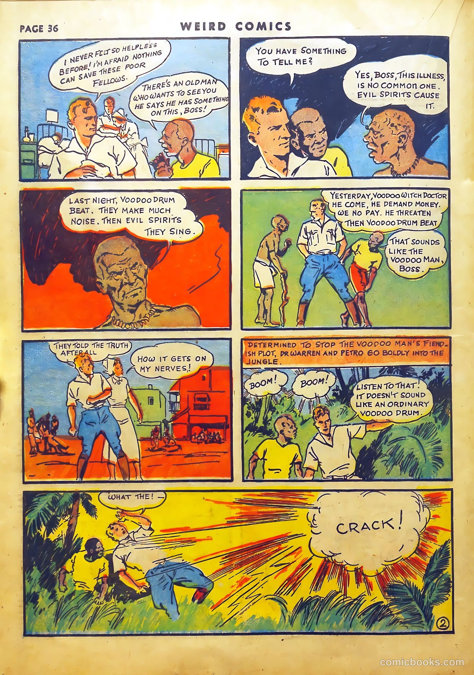 Weird Comics #6 (1940) — page 39 of 66