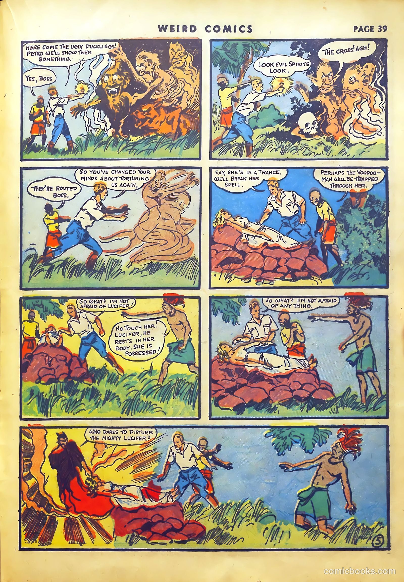 Weird Comics #6 (1940) — page 40 of 66