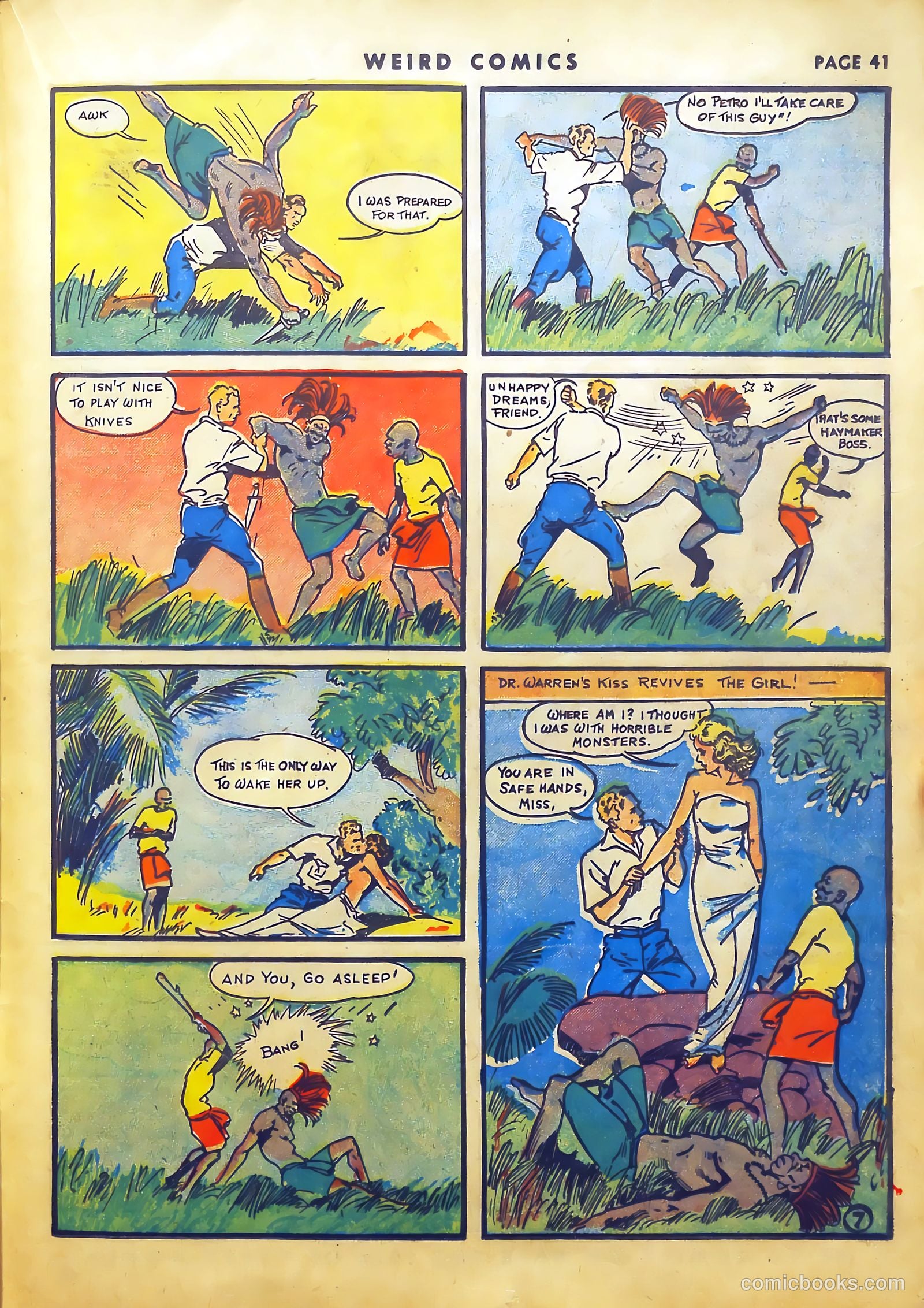 Weird Comics #6 (1940) — page 42 of 66