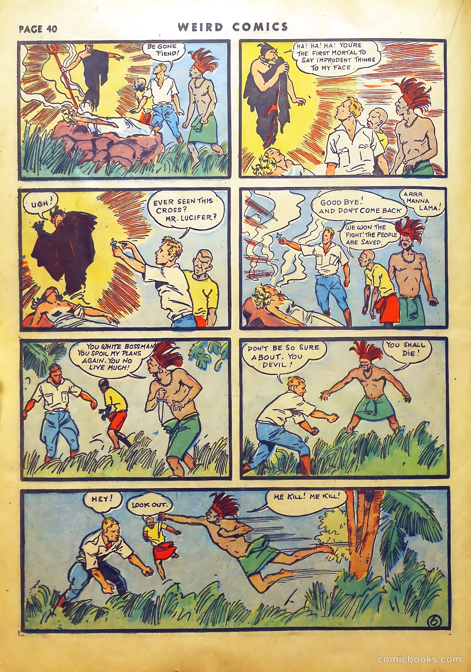 Weird Comics #6 (1940) — page 43 of 66