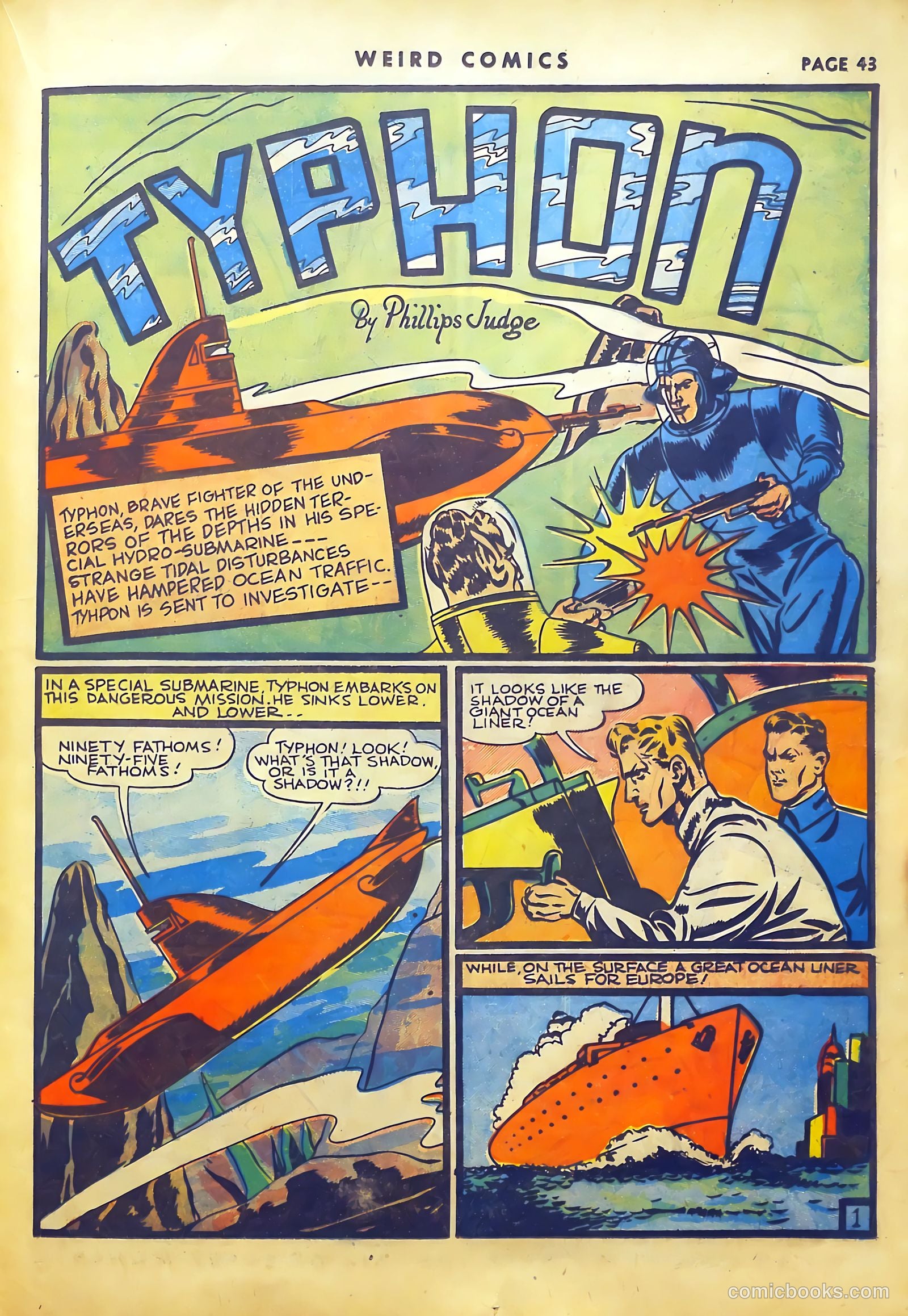Weird Comics #6 (1940) — page 44 of 66