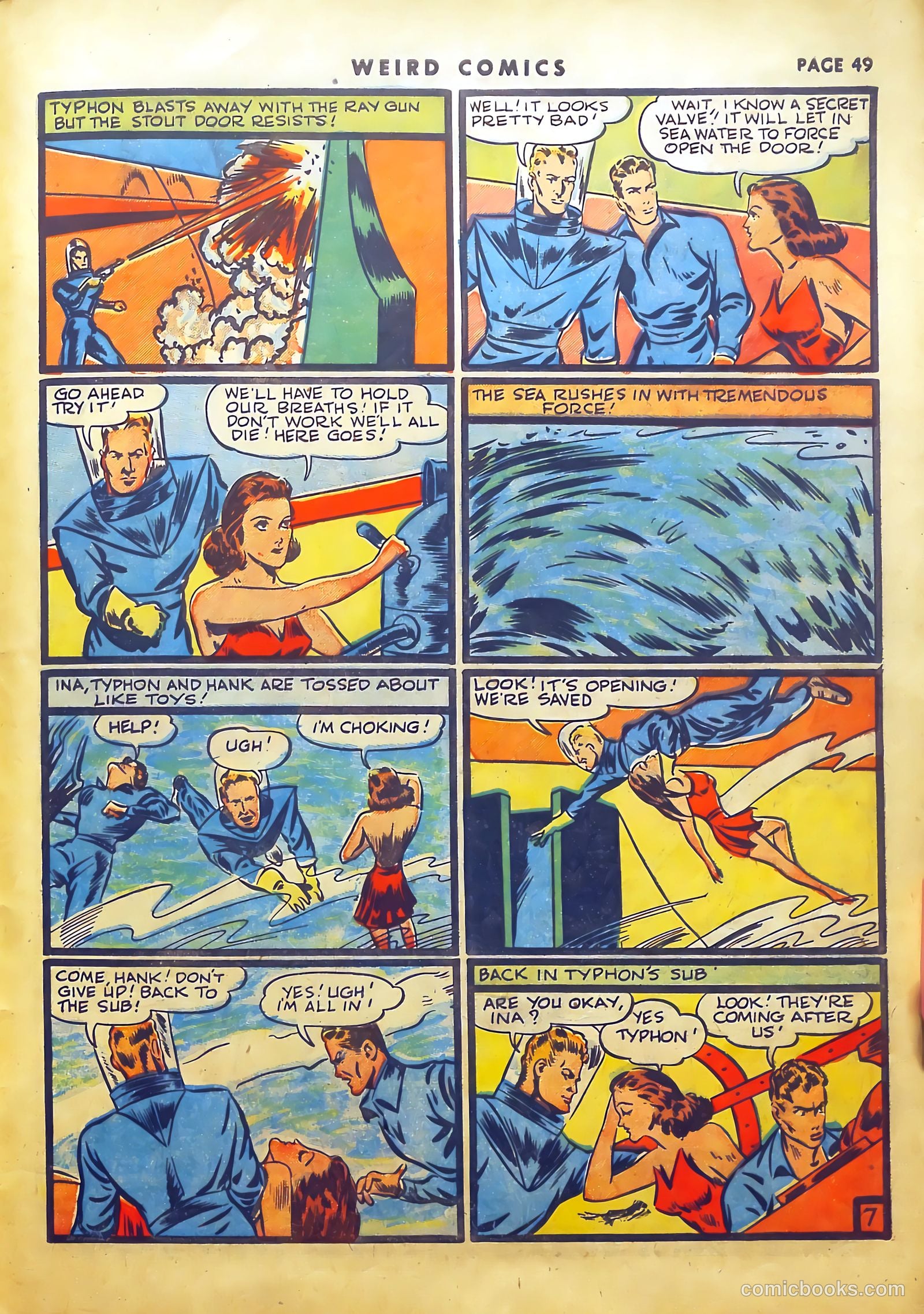 Weird Comics #6 (1940) — page 50 of 66