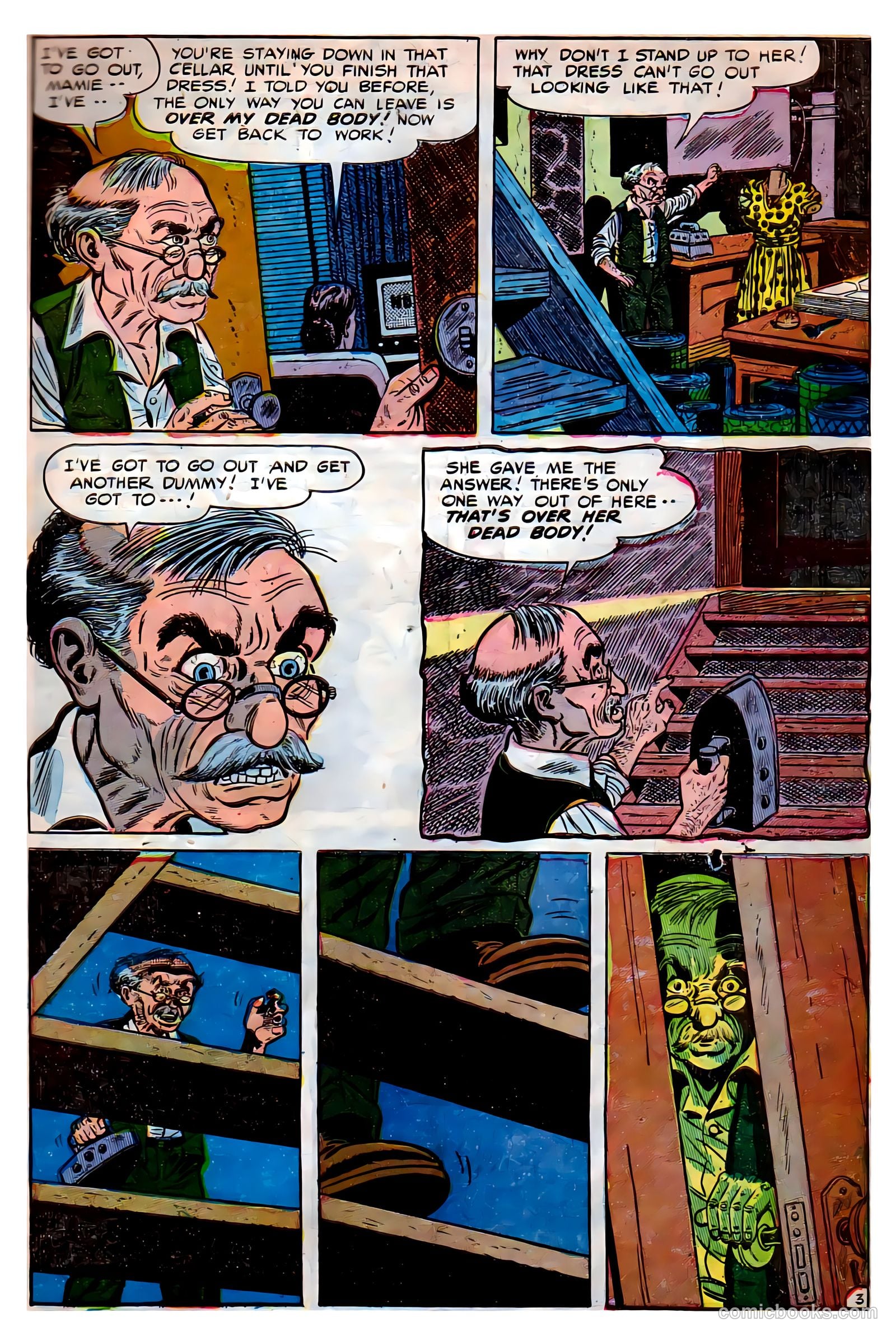 Weird Mysteries #3 (1953) — page 4 of 28
