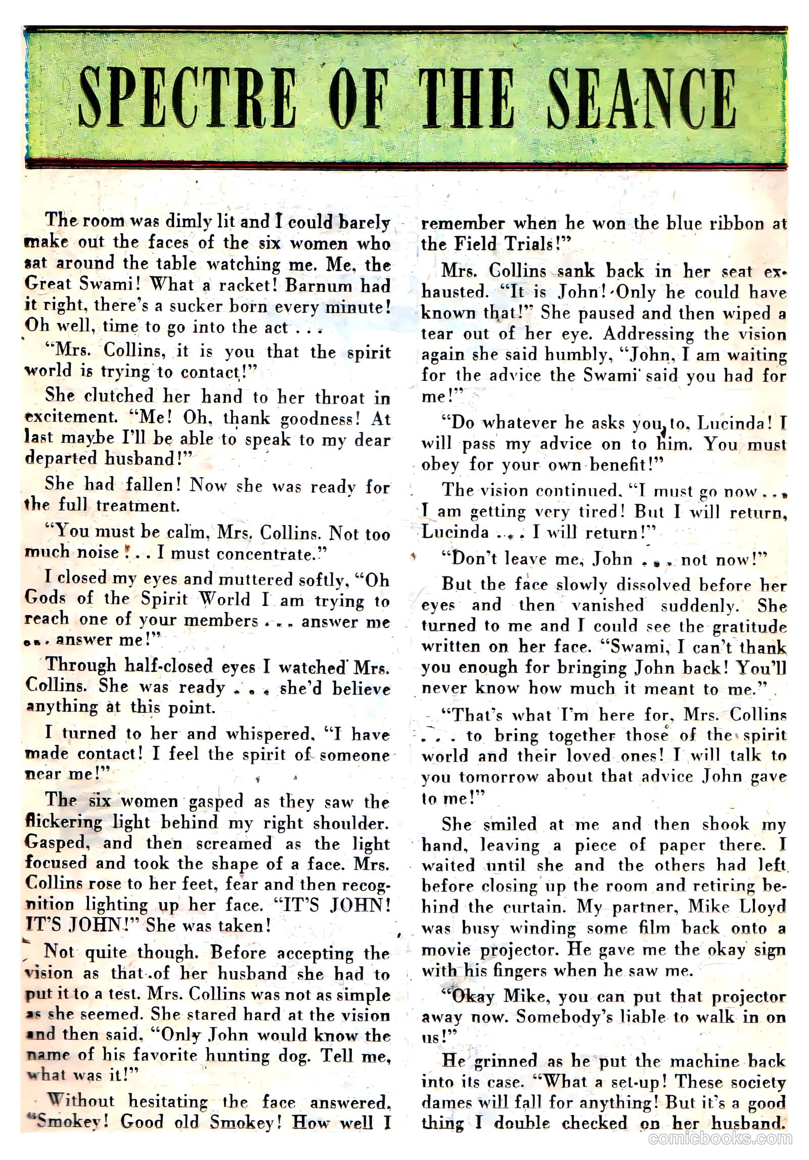 Weird Mysteries #3 (1953) — page 15 of 28