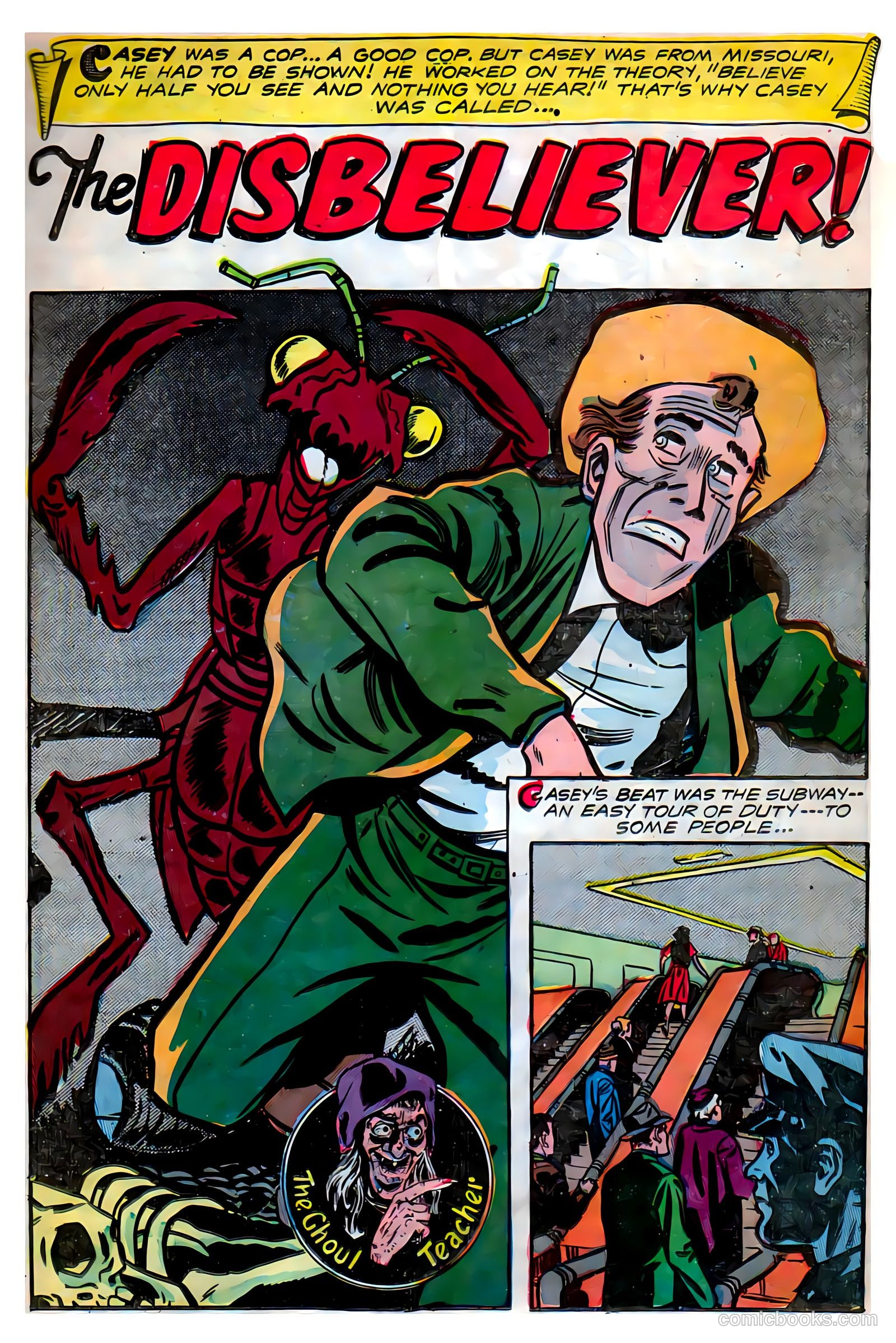 Weird Mysteries #3 (1953) — page 17 of 28