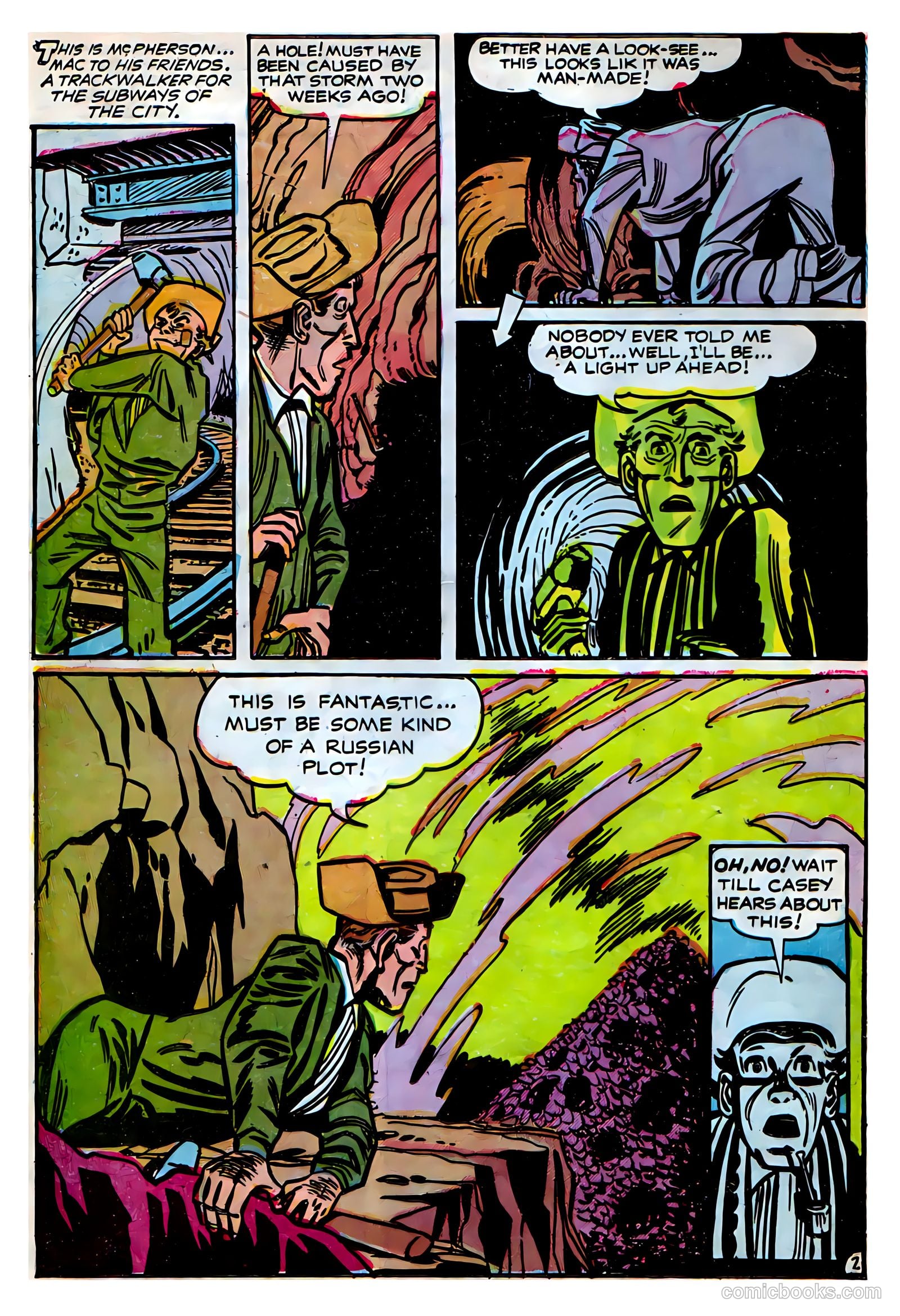 Weird Mysteries #3 (1953) — page 18 of 28