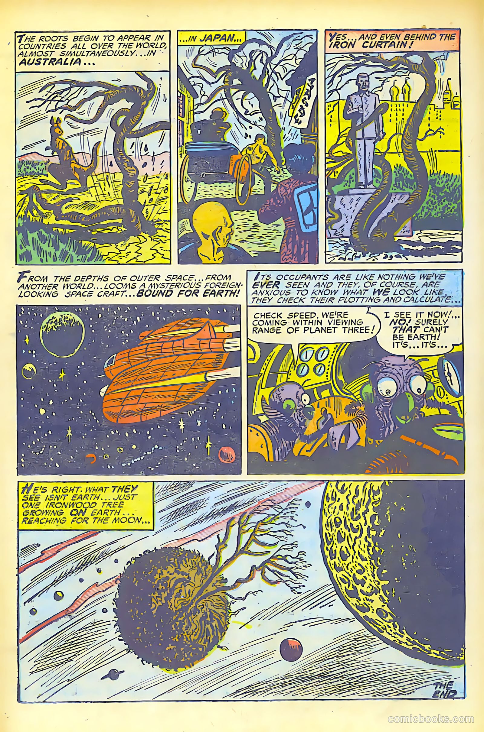 Weird Mysteries #7 (1953) — page 16 of 26
