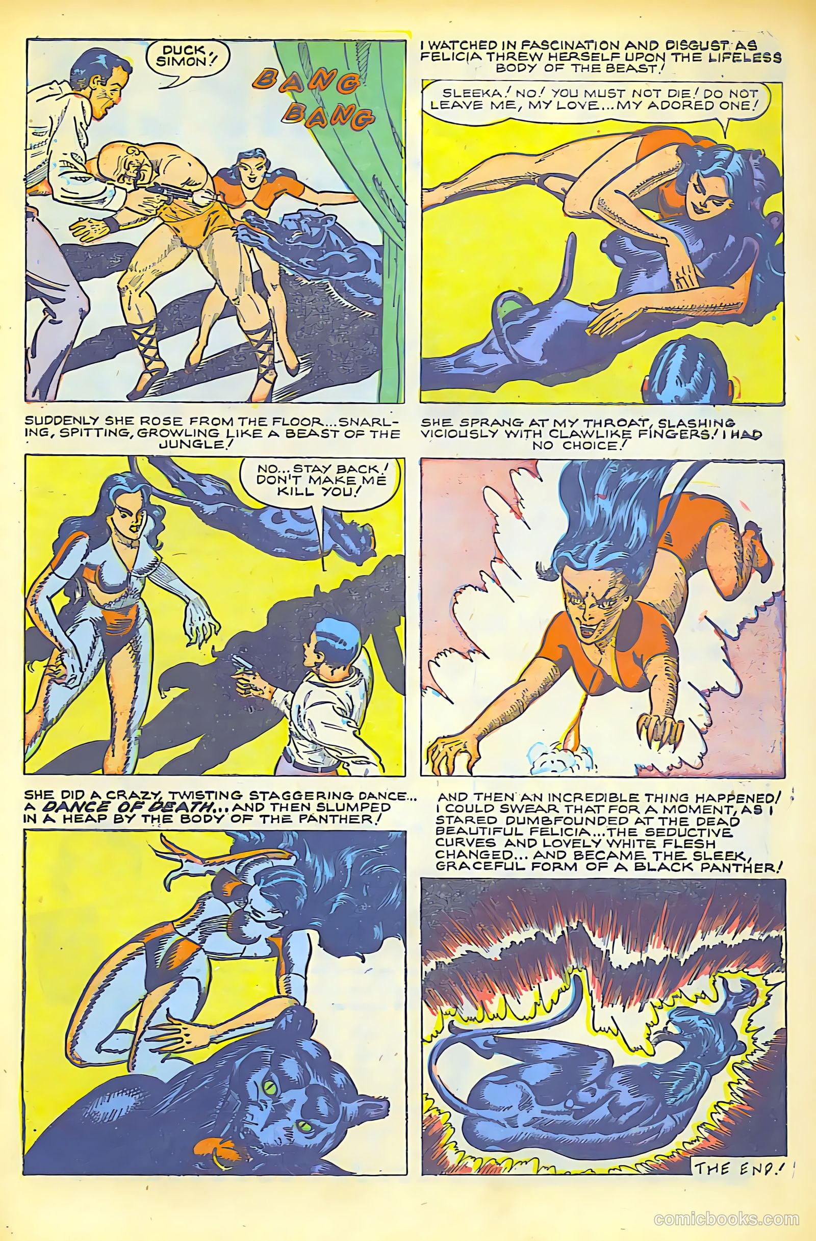 Weird Mysteries #7 (1953) — page 21 of 26