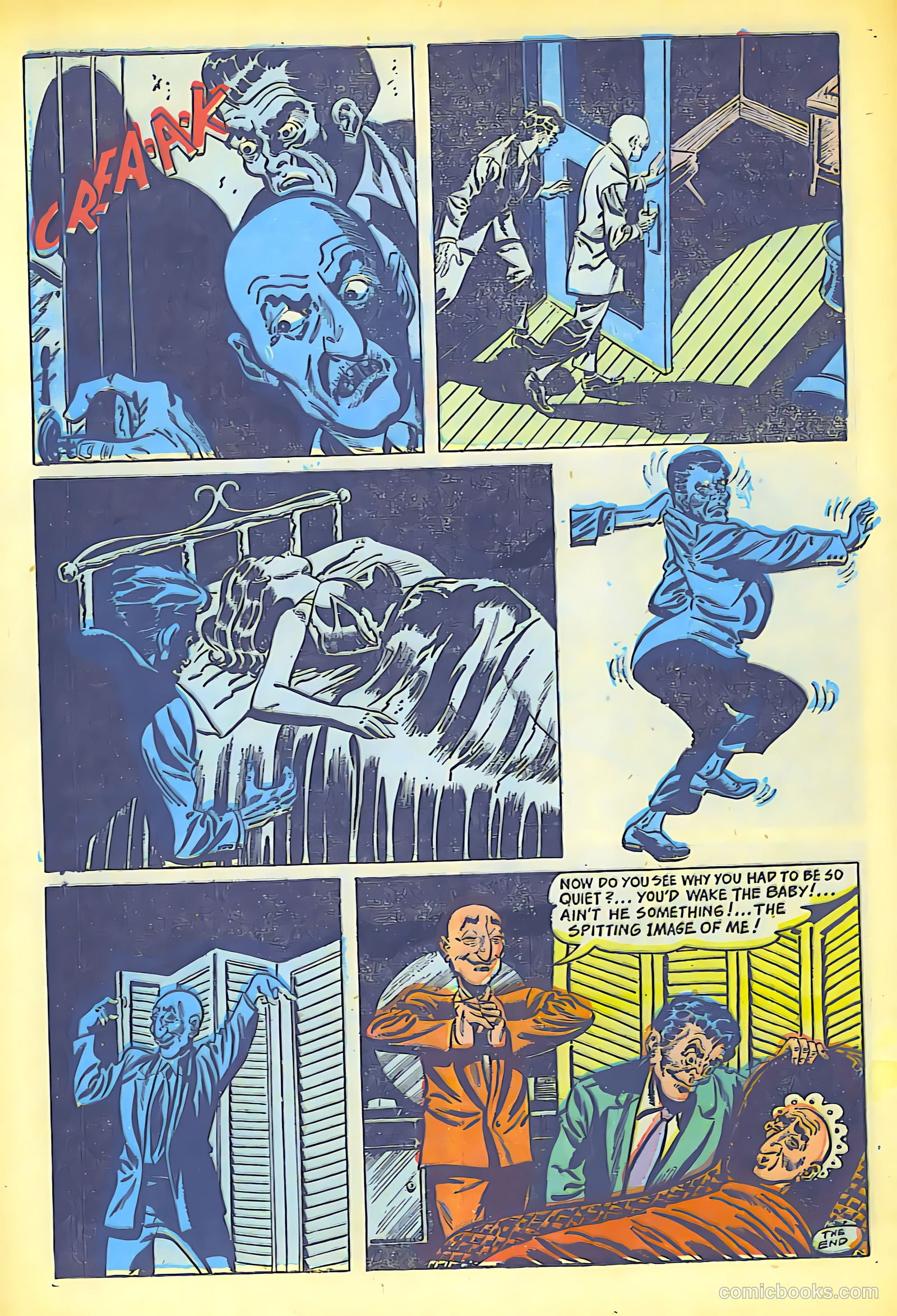 Weird Mysteries #7 (1953) — page 25 of 26