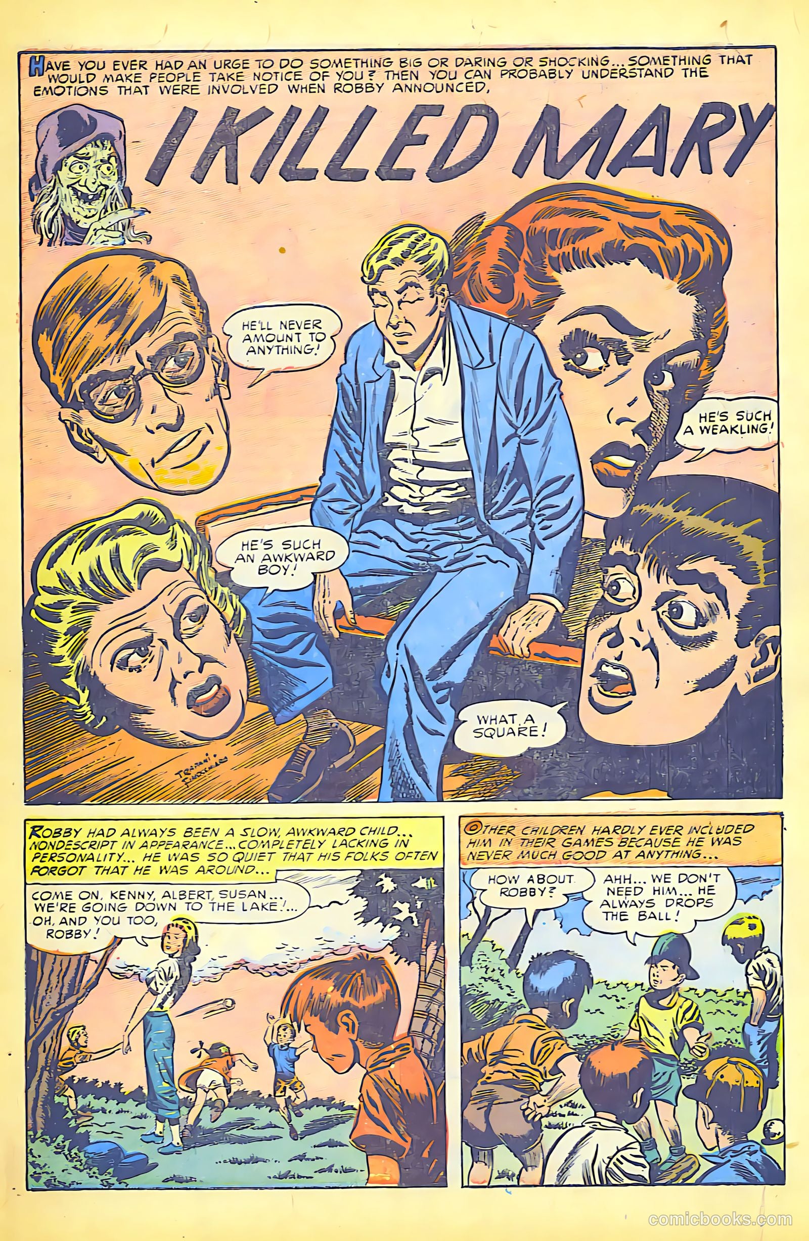 Weird Mysteries #8 (1954) — page 3 of 32