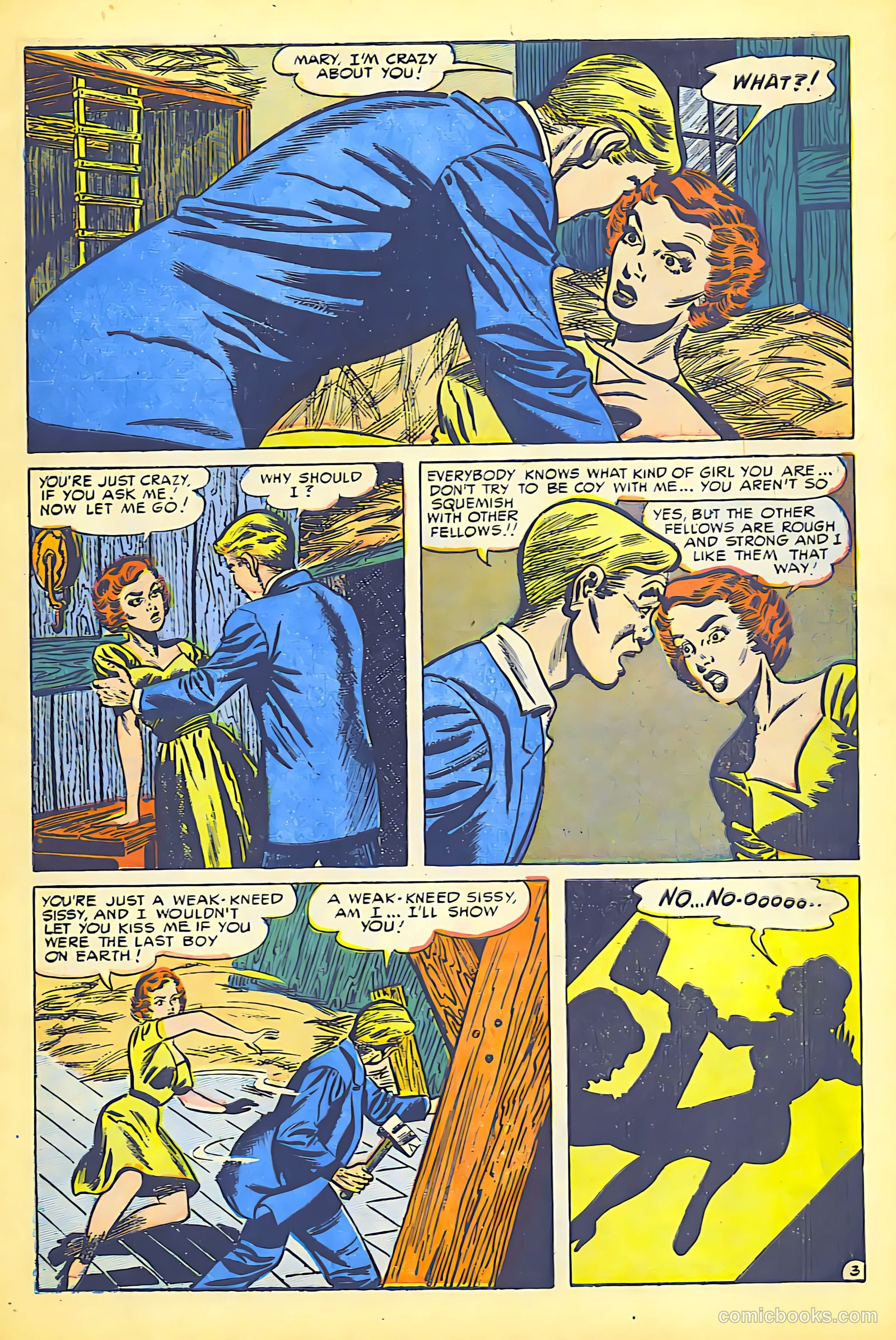 Weird Mysteries #8 (1954) — page 5 of 32