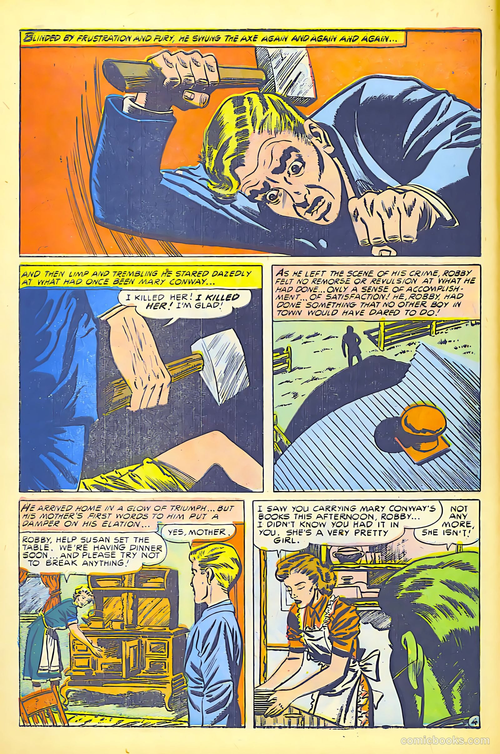 Weird Mysteries #8 (1954) — page 6 of 32